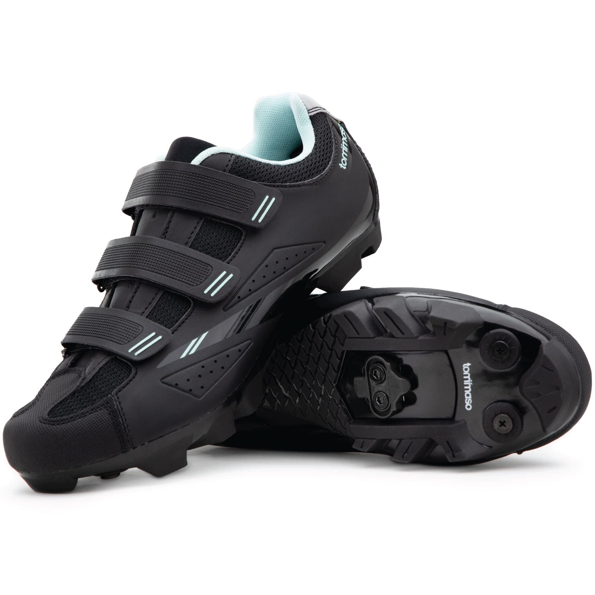 Tommaso Women's SPD Cycling Shoes - Lightweight Road & Mountain Bike Shoes with Cleats - Perfect for Indoor & Outdoor Cycling, Spin Class, Commuting, and Fitness Training