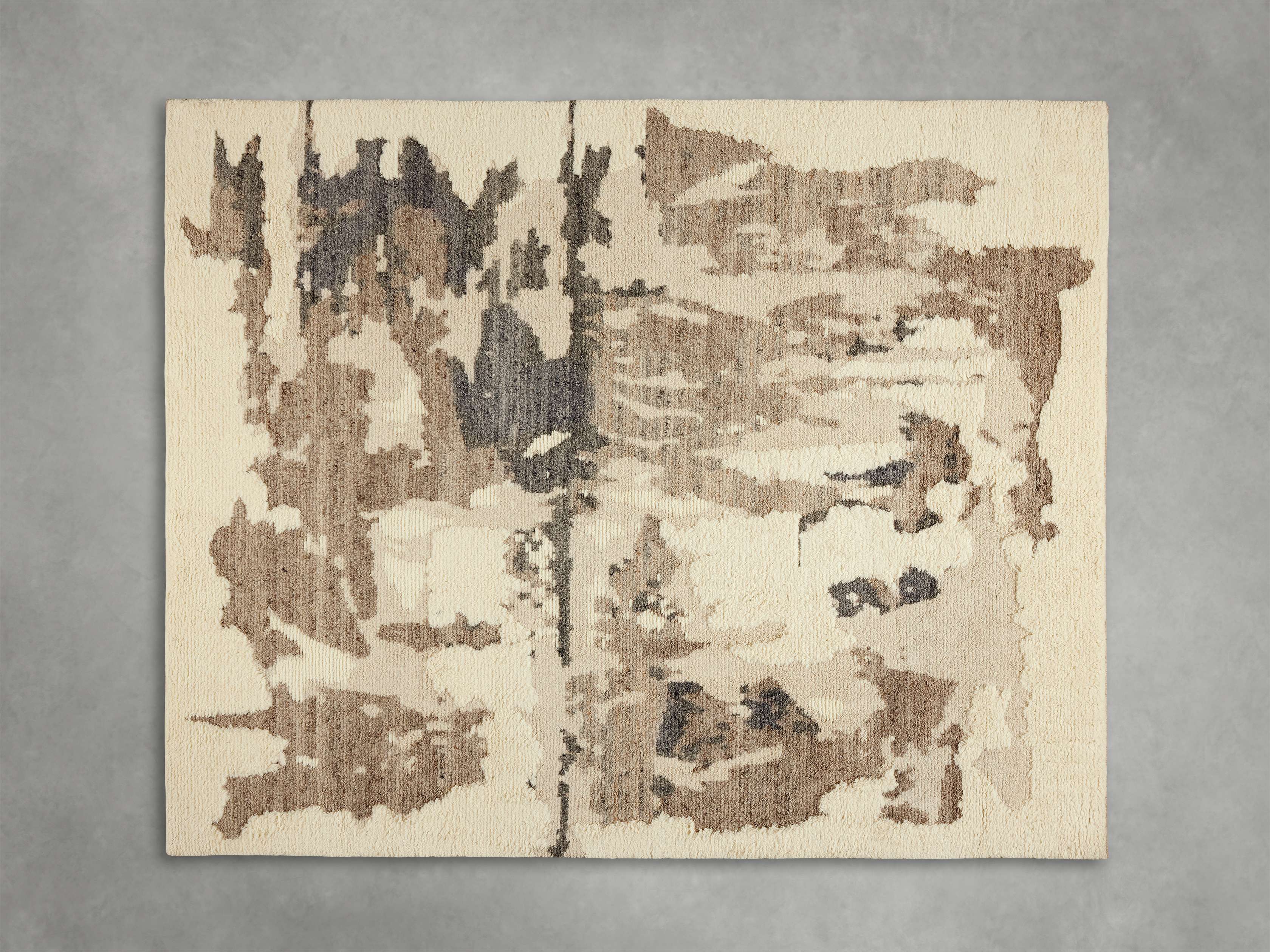 Hand Knotted Bozeman Wool Rug - Traditional Persian Style Area Rug for Living Room, Bedroom & Dining Room Decor