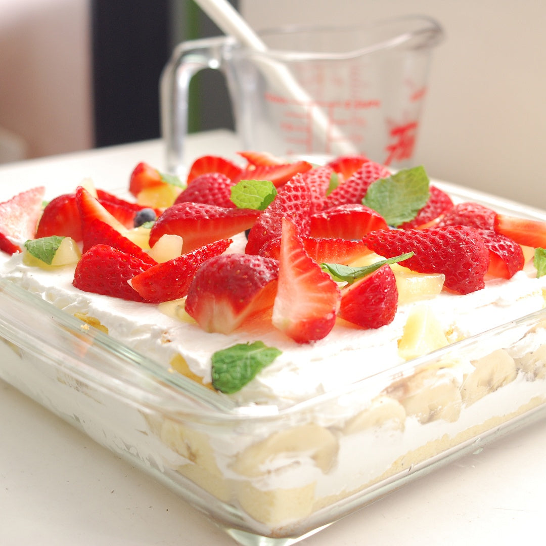 Iwaki Heat Resistant Glass Baking Dish - Oven Safe Casserole Pan for Baking, Roasting & Serving - Perfect for Lasagna, Casseroles & Desserts