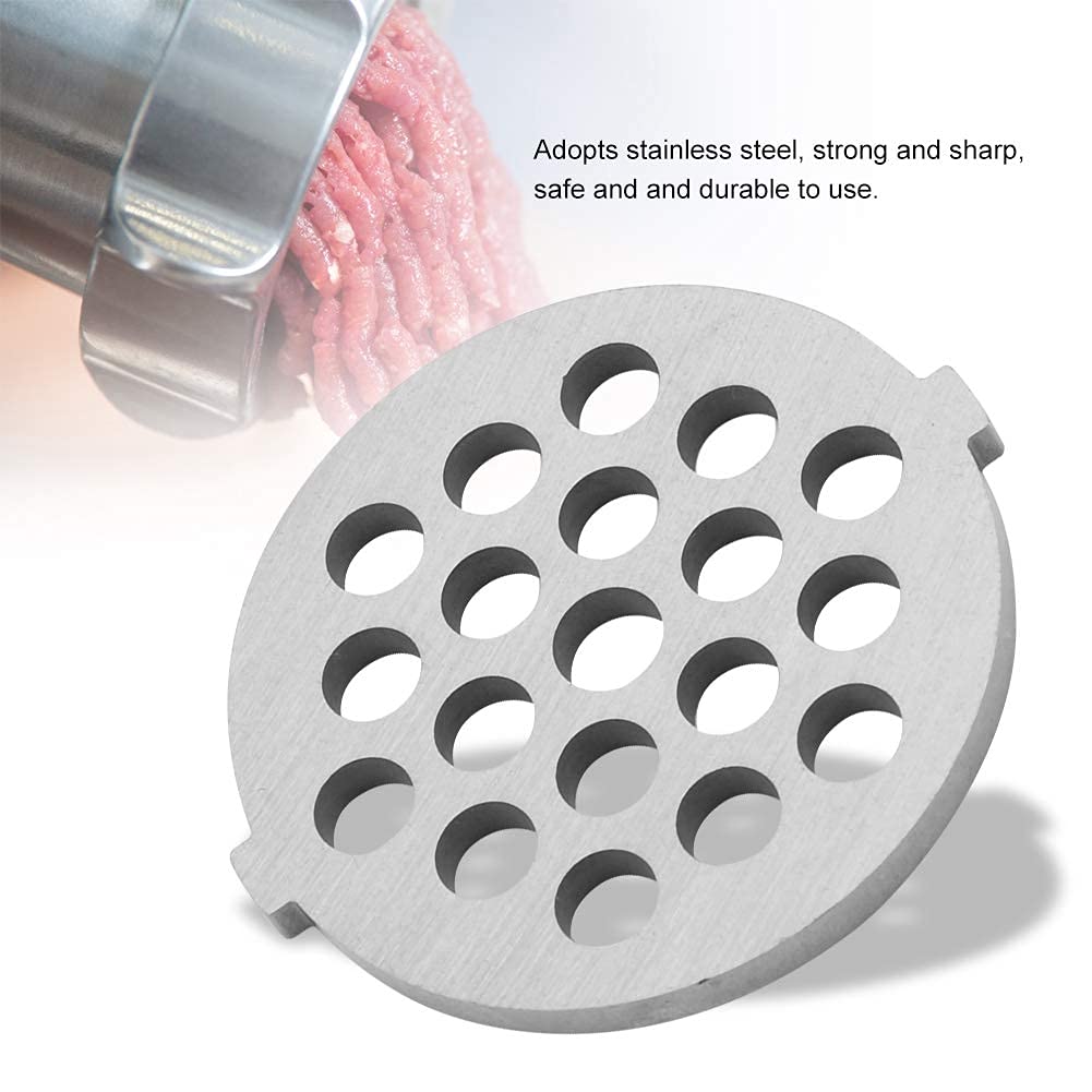 Premium Alloy Meat Grinder Knife & Disc - 5mm/7mm Hole Sizes - Professional Replacement Part for Meat Grinders & Mincers - Ideal for Home Butchering, Sausage Making & Food Preparation