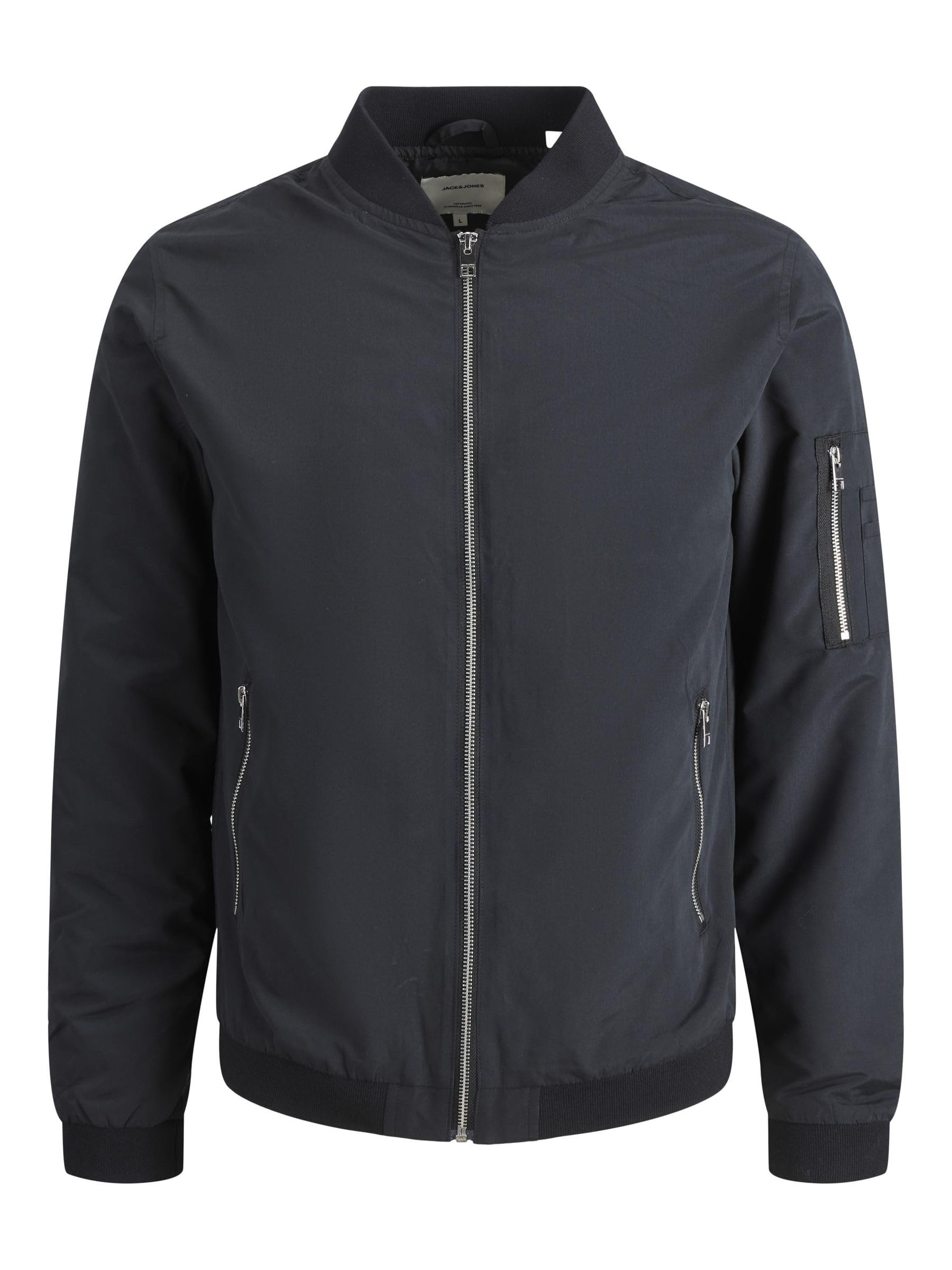 JACK & JONES Men's Plus Size Bomber Jacket for Casual Wear