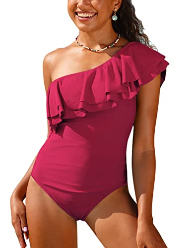 Double Big Ruffles Red