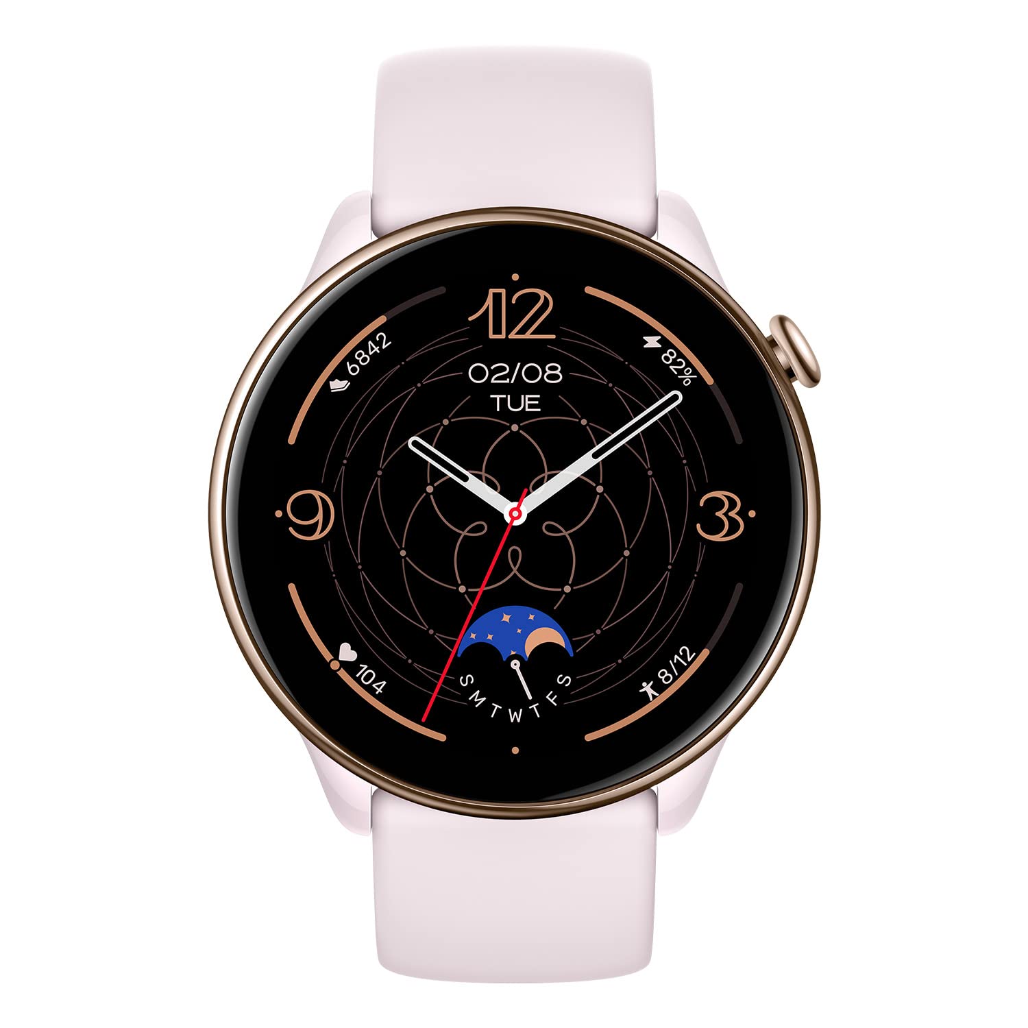 Amazfit GTR Mini 43mm Smartwatch for Men & Women - GPS Fitness Tracker with 120+ Sports Modes, 14-Day Battery, Heart Rate & SpO2 Monitor | Perfect for Running, Swimming & Daily Activity Tracking