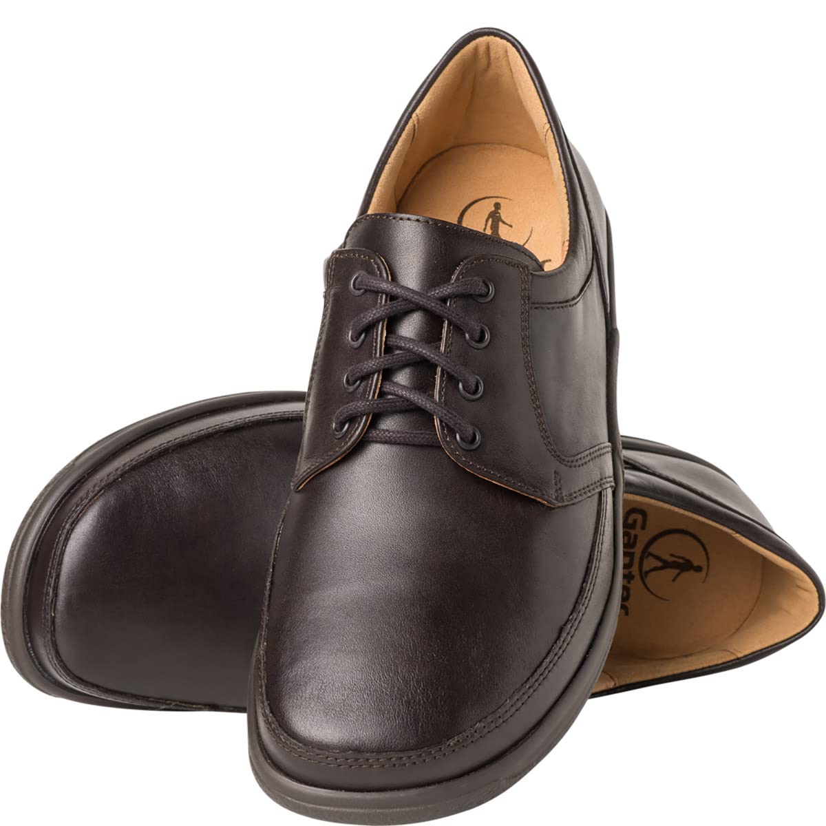 Men's Classic Derby Lace-Up Dress Shoes - Formal & Business Oxford Shoes for Men - Comfortable Leather Dress Shoes for Office, Wedding & Special Occasions