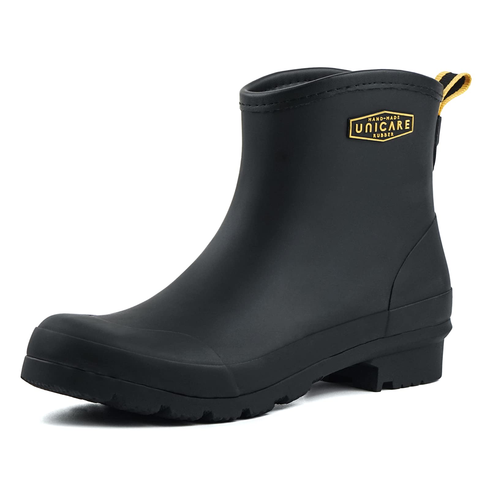 UNICARE Women's Short Rubber Rain Boots - Waterproof, Comfortable & Stylish for Outdoor, Gardening & Rainy Days
