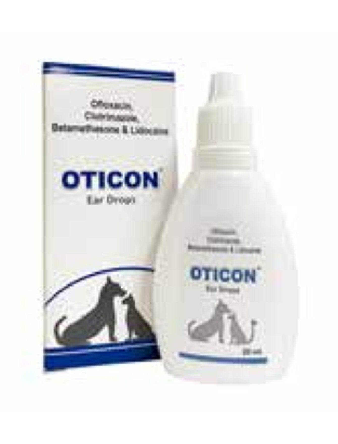 Confidence Oticon Ear Drops for Dogs & Cats - 20g Antibacterial & Antifungal Solution - Relieves Itching, Redness & Infections - Safe for Pets - Use for Ear Cleaning & Infection Prevention at Home
