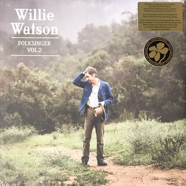 Willie Watson Folksinger Vol. 2 Vinyl LP Album - Near Mint (NM/M) Condition - Perfect for Record Collectors & Folk Music Enthusiasts