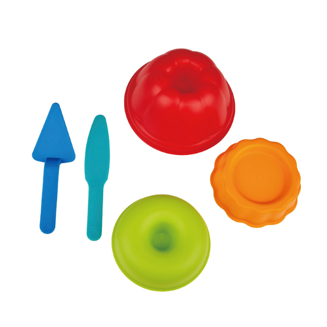 Hape Baker's Trio Wooden Play Food Set - Pretend Play Kitchen Toys for Toddlers & Kids - Perfect for Imaginative Baking & Cooking Role Play Games