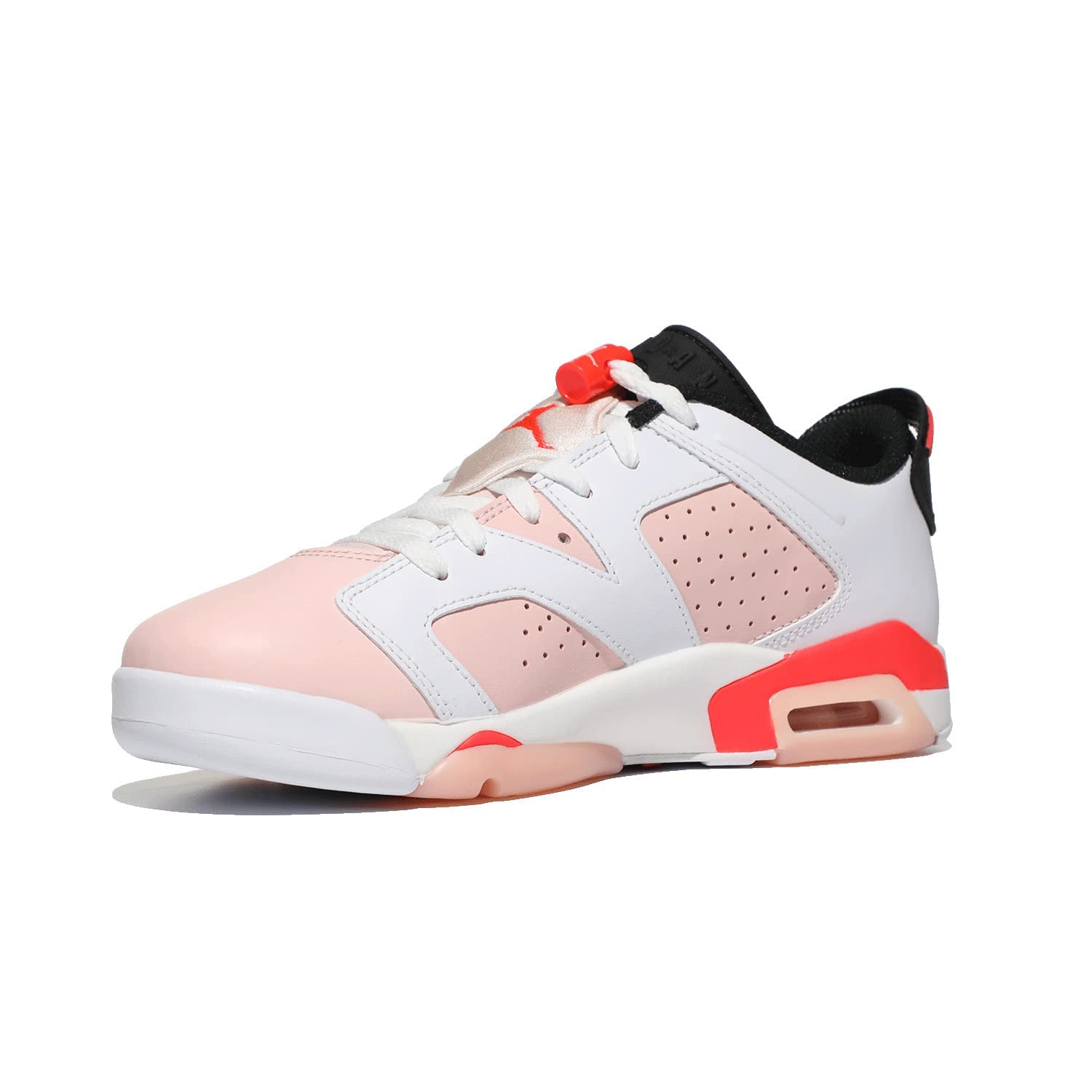 Nike Girls Air Jordan 6 Retro Low Basketball Shoes - Comfortable Sneakers for Kids & Teens - Perfect for School, Sports, and Casual Wear