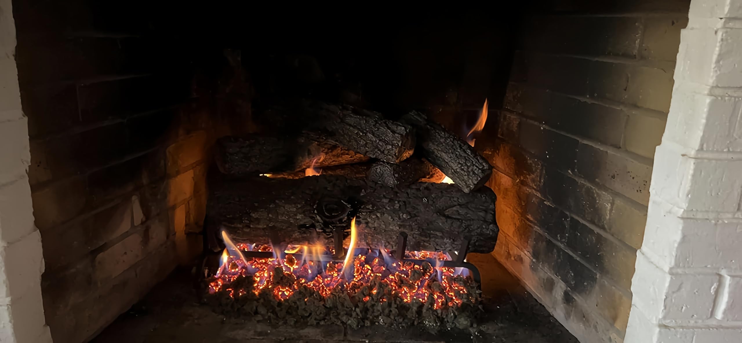 High Temp Glowing Embers 7oz Bag for Gas Fireplace - Realistic Flame Effect