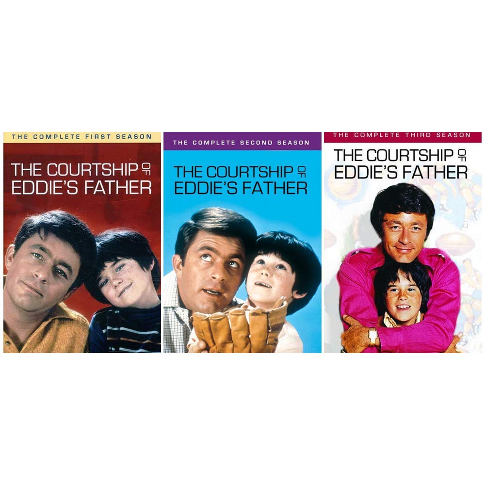 The Courtship of Eddie's Father: Complete TV Series Seasons 1-3 DVD Box Set | Classic Family Comedy Show | Perfect for Nostalgic Viewing and Gift Giving