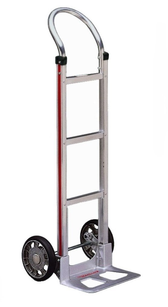 Magliner HMK111AA1 Aluminum Hand Truck - 500 lb Capacity with Horizontal Loop Handle & 14