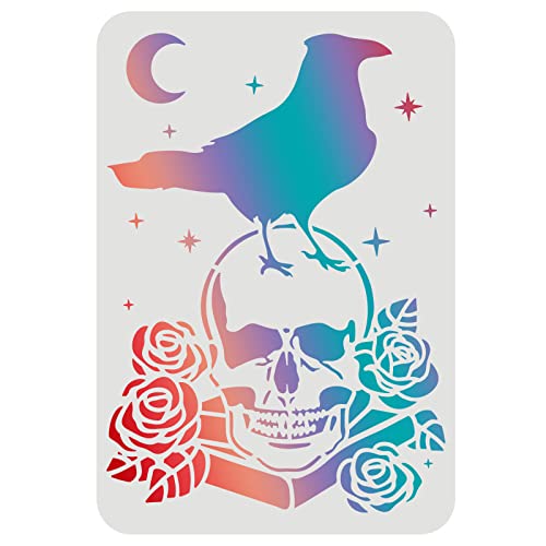 Raven on the Skull