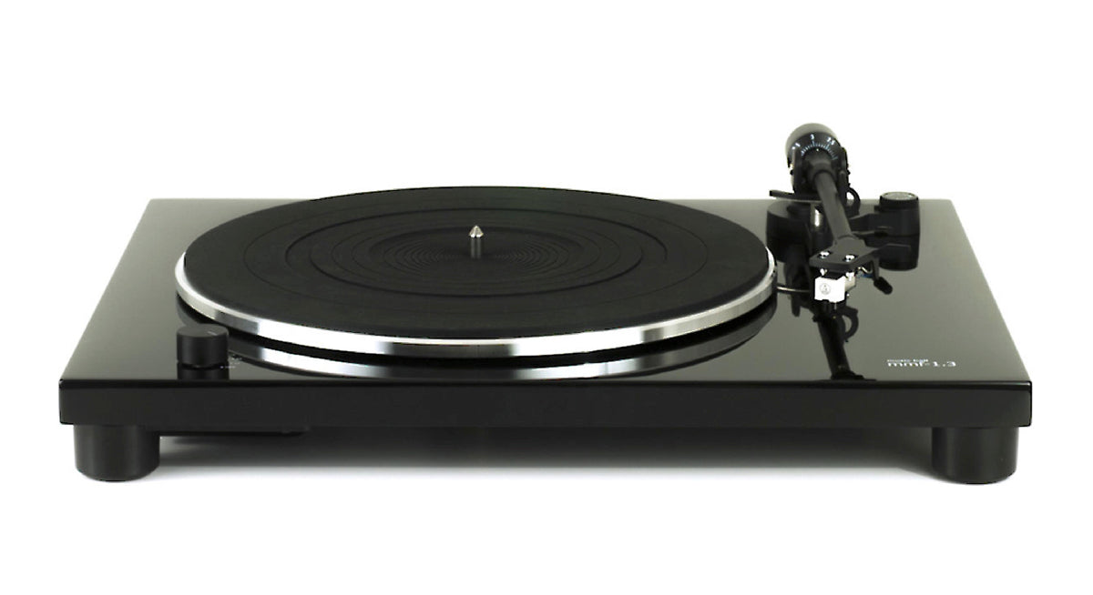 Music Hall MMF 1.3 Turntable - Belt Drive Vinyl Record Player with Built-in Preamp | Perfect for Home Audio & DJ Setup