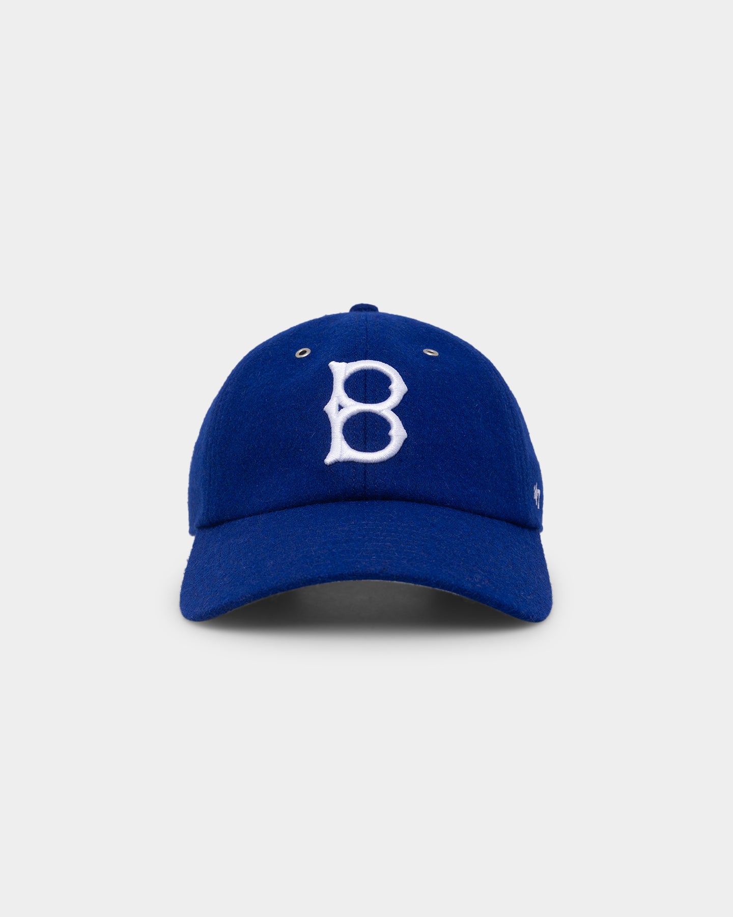 47 Brand Los Angeles Dodgers Wool '47 Clean Up Adjustable Strapback Hat - Royal Blue - Official MLB Baseball Cap for Men & Women - Perfect for Games, Tailgating & Casual Wear