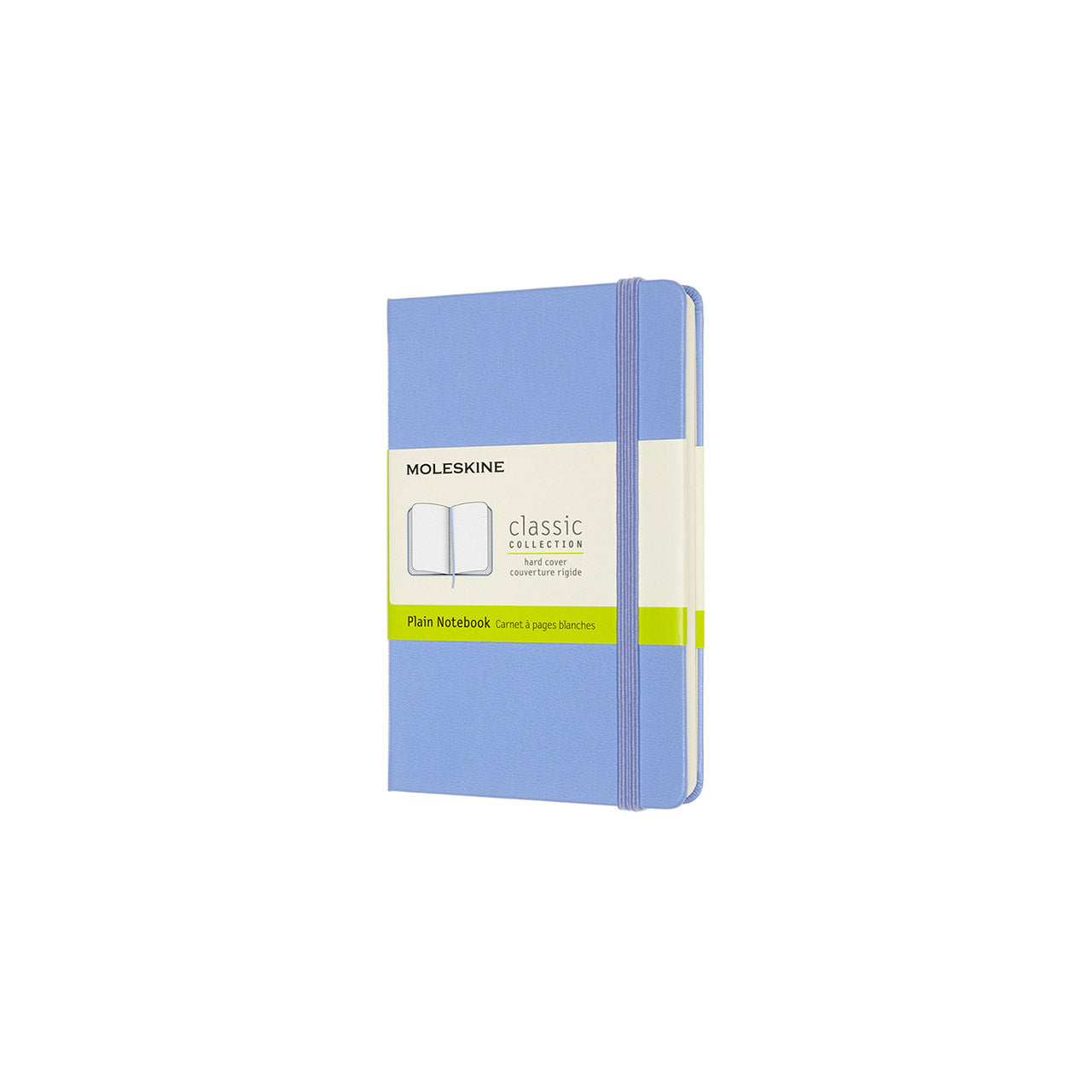 Classic Hard Cover Pocket Notebook - Hydrangea Blue for Journaling, Note Taking & Gift Giving - Perfect for Students, Writers & Professionals