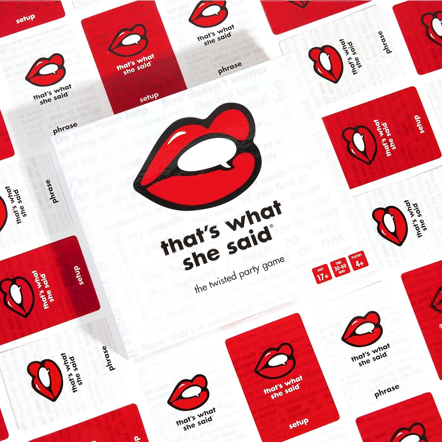 That's What She Said Game - Hilarious Adult Party Card Game for Ages 17+ | Perfect for Bachelorette Parties, Game Nights & Icebreaker Activities