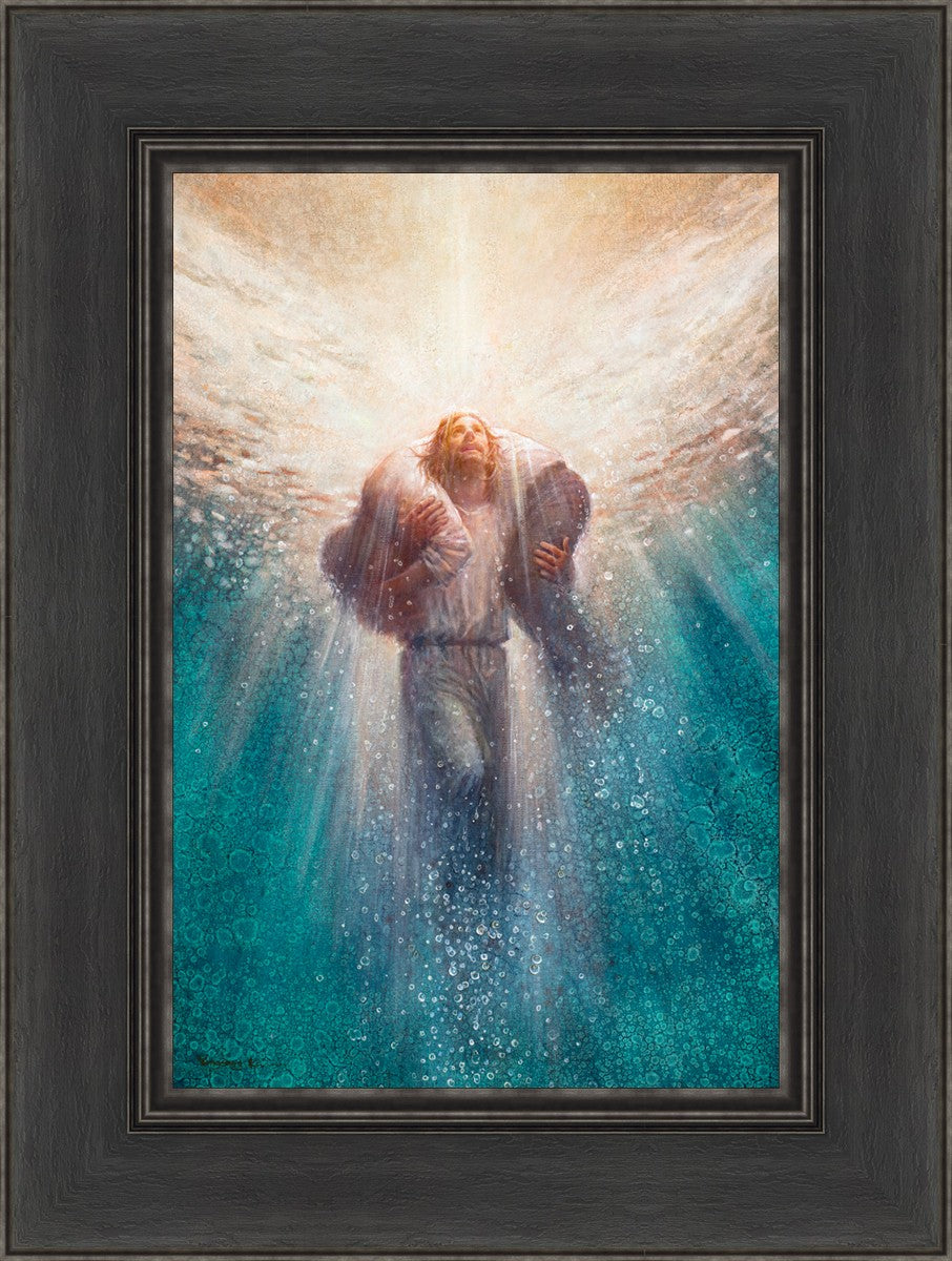 Deep Waters By Yongsung Kim - Premium Wall Art Canvas Print - Ocean Wave Painting for Home & Office Decor - Perfect for Living Room, Bedroom, and Office Spaces