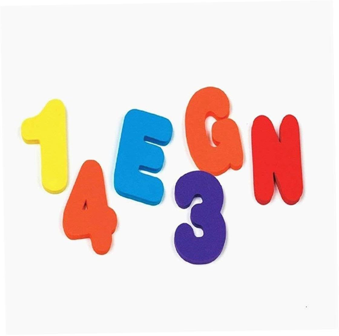 Non-Toxic Foam Numbers & Letters Bath Toys - 36PCS Educational Alphabet Counting Set for Toddlers | Safe Bathtime Learning & Sensory Play for Babies