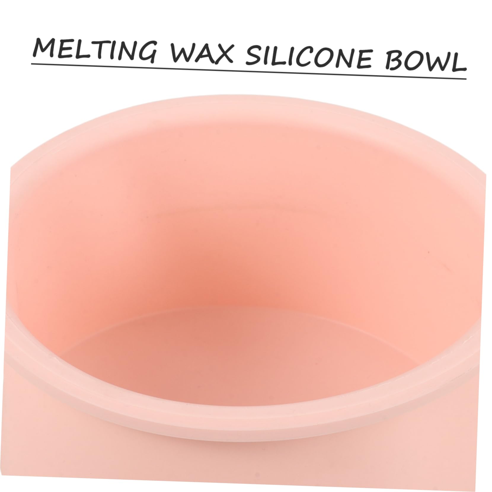 Minkissy Silicone Wax Melting Bowl - Pink Inner Pot for Wax Warmer, Hair Removal Wax Heater, Wax Bean Melter - Perfect for Salon, Spa & At-Home Hair Removal Waxing