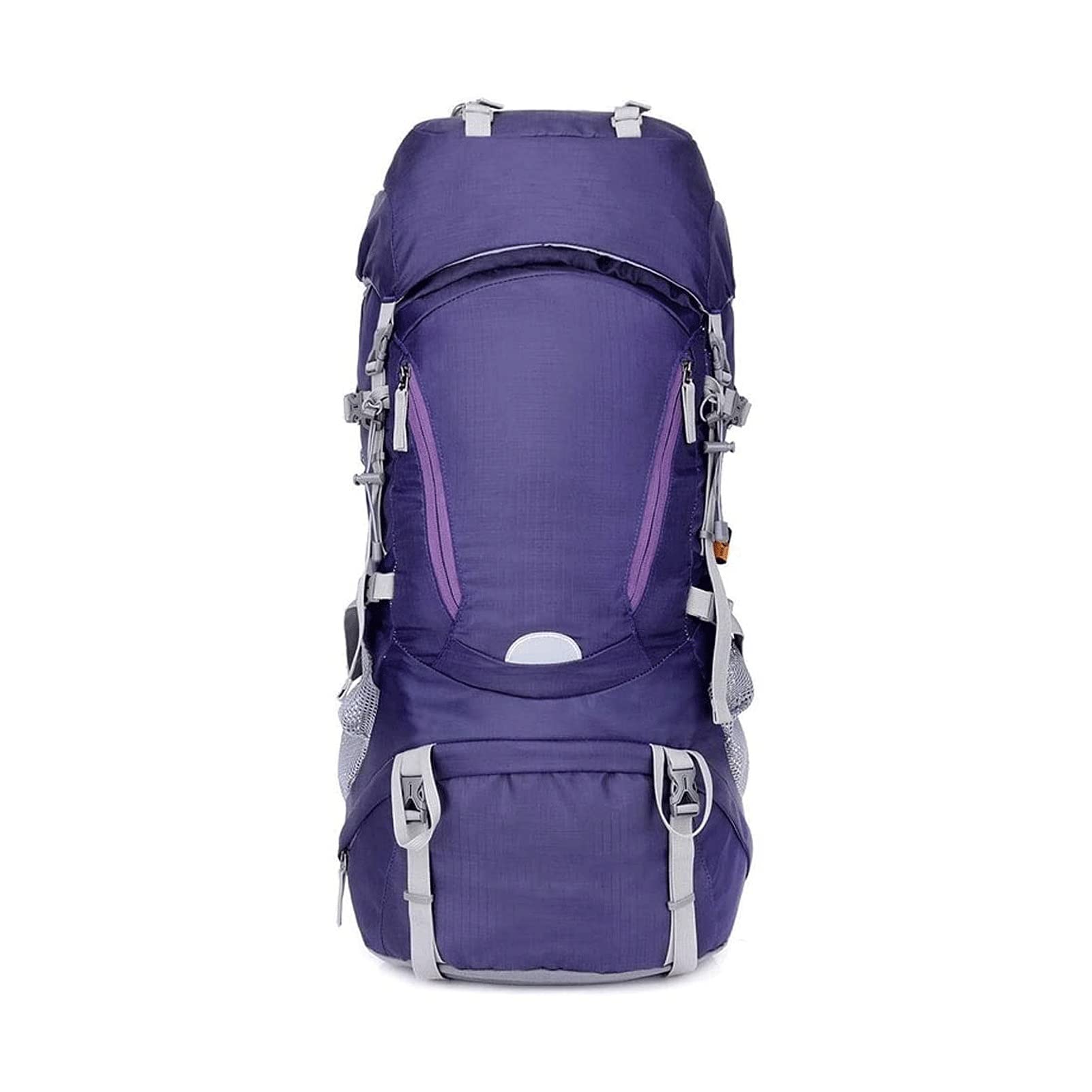 60L Lightweight Hiking Backpack - Waterproof Travel Daypack with Rain Cover for Outdoor Adventures, Camping & Trekking | Color: Blue