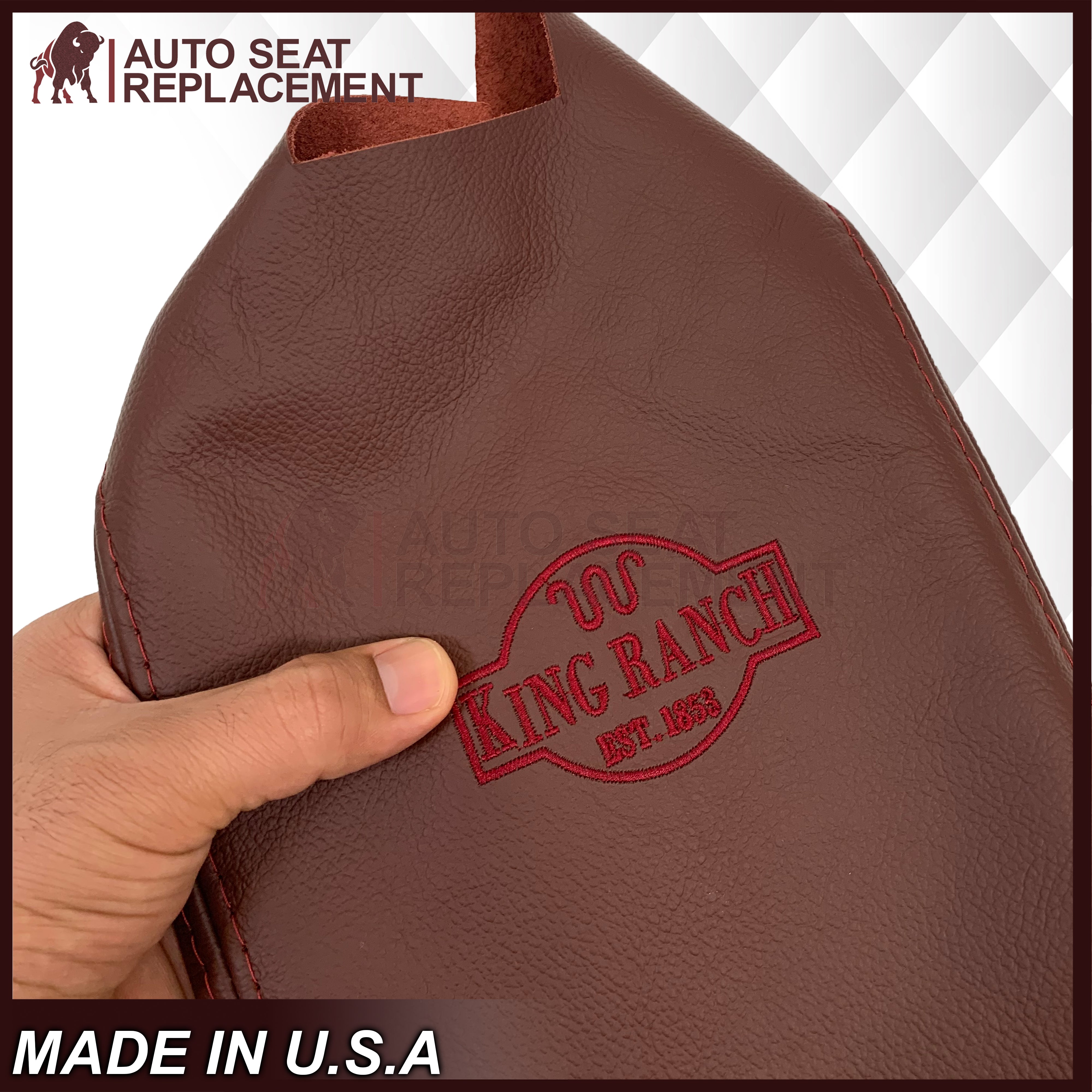 2007-2014 Ford Expedition Eddie Bauer King Ranch Leather Center Console Armrest Cover - Premium Replacement for Comfort & Style - Perfect for Road Trips & Daily Commutes
