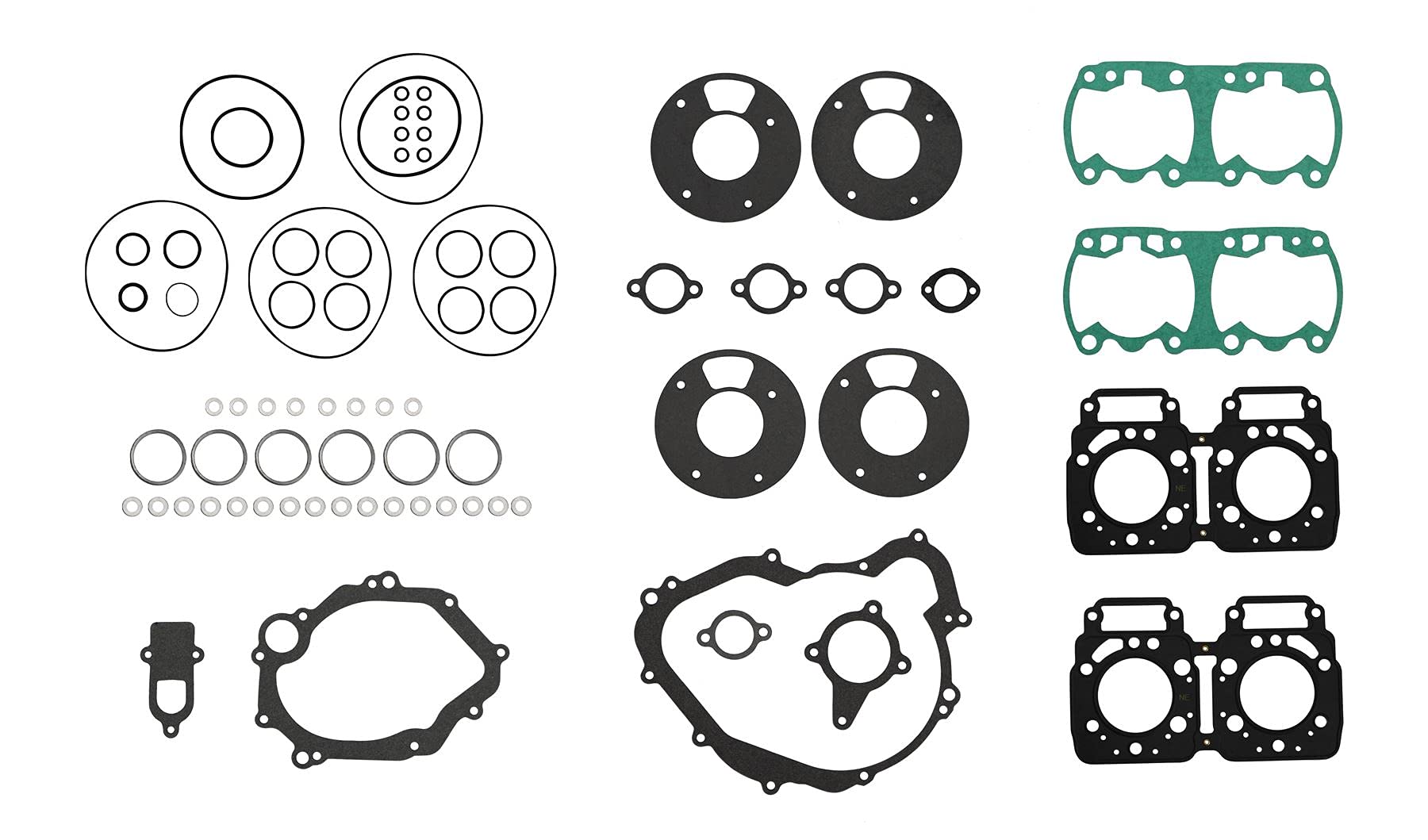 Suzuki RG500 Gamma 1985-1989 Replacement Gasket Set - High Quality Engine Seal Kit for Motorcycle Repair & Maintenance