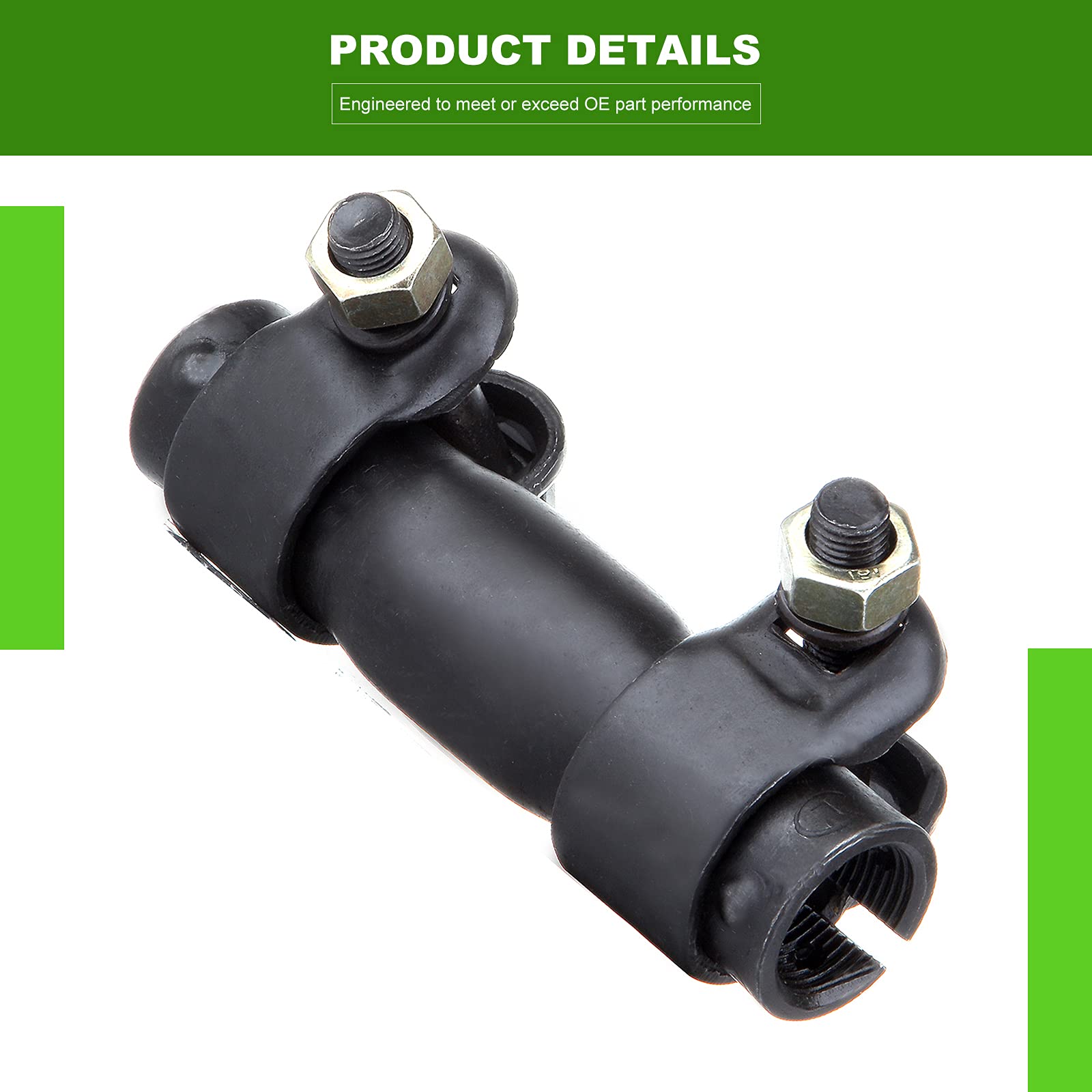 SCITOO 10-Piece Front Suspension Kit with Lower & Upper Ball Joints, Inner/Outer Tie Rod Ends & Adjusting Sleeve - Compatible with 1991-2001 Jeep Cherokee & 1991-1992 Comanche - Perfect for Off-Roading, Daily Driving & Suspension Repair