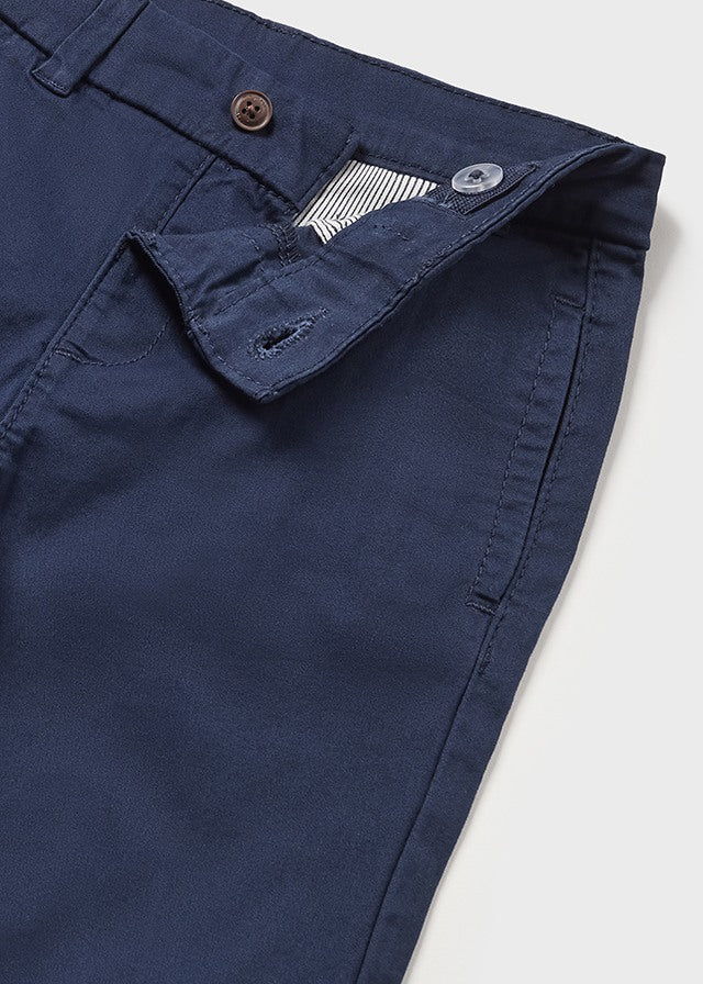 Mayoral Baby Boy Twill Basic Trousers - Navy Blue Comfortable Casual Pants for Toddlers - Perfect for Playtime, Daycare & Family Outings