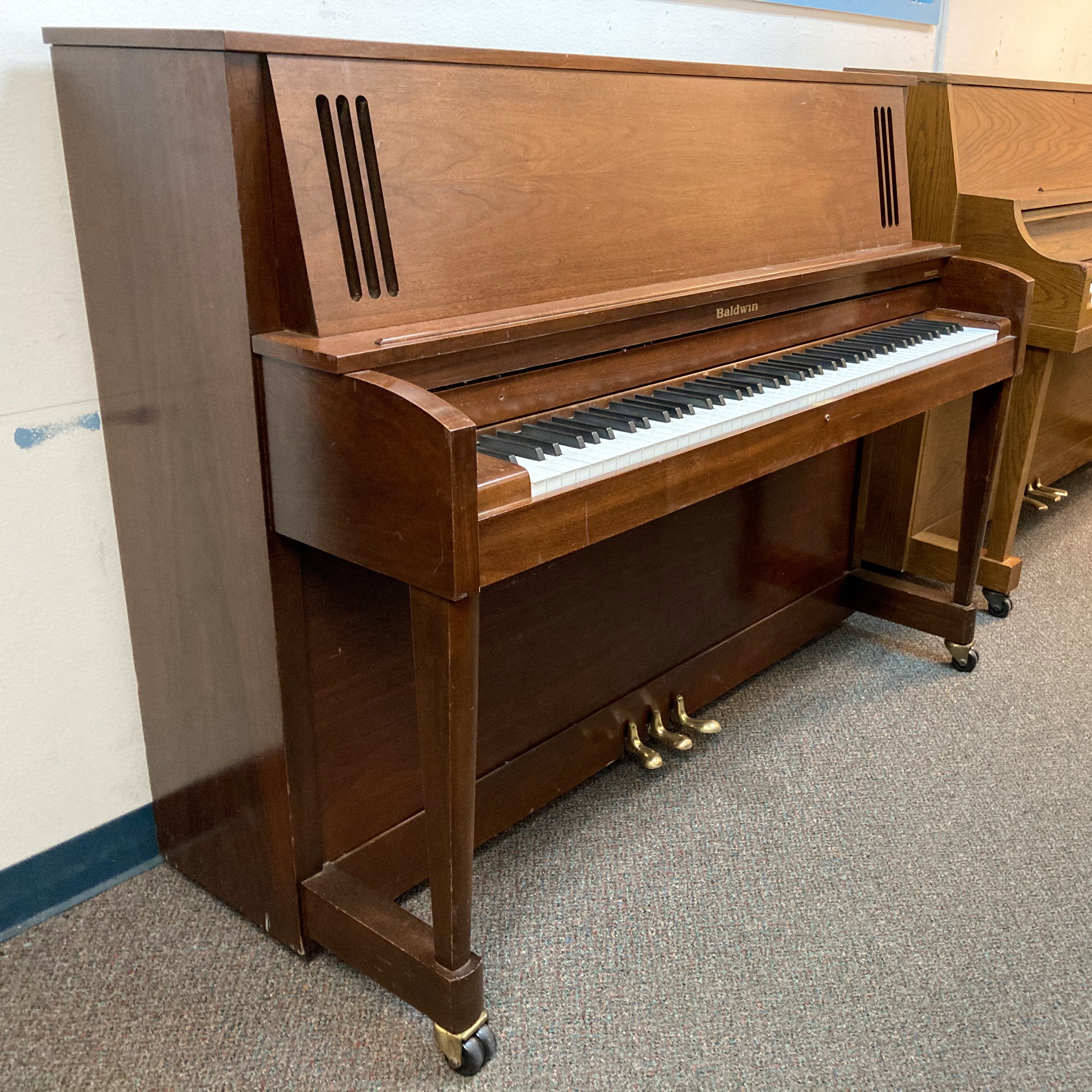 Baldwin 243 Walnut Studio Piano - Premium Upright Piano for Home & Studio Use | Perfect for Beginners, Professionals & Music Lovers