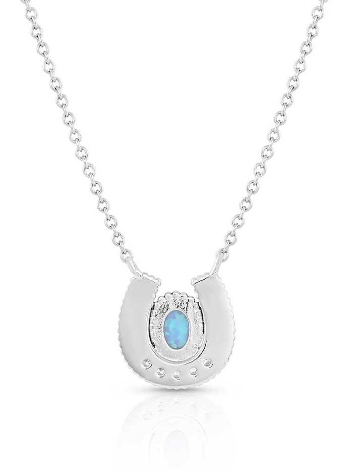 Montana Silversmiths NC5121 Sterling Silver Mackenzie Horse Pendant Necklace for Women - Perfect for Western Fashion, Horse Lovers & Everyday Wear