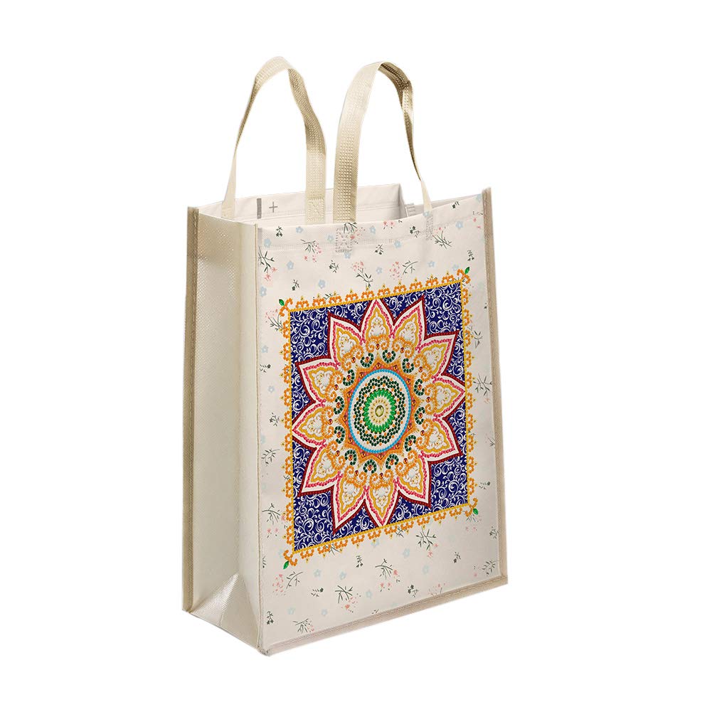 DIY Diamond Painting Tote Bag - Luminous Mandragora Design for Art & Shopping