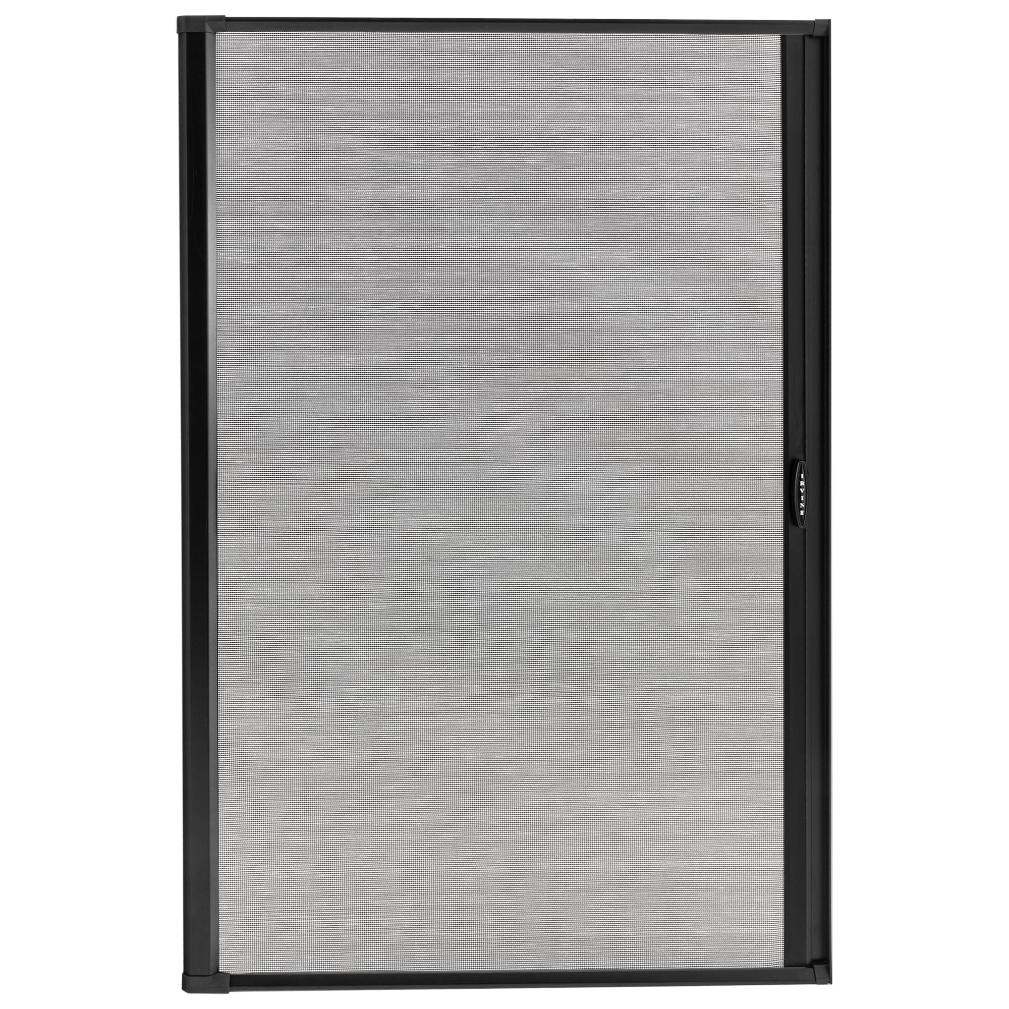 RecPro RV Retractable Rolling Shower Door Replacement - Woven Mesh with Vinyl (Black, 36