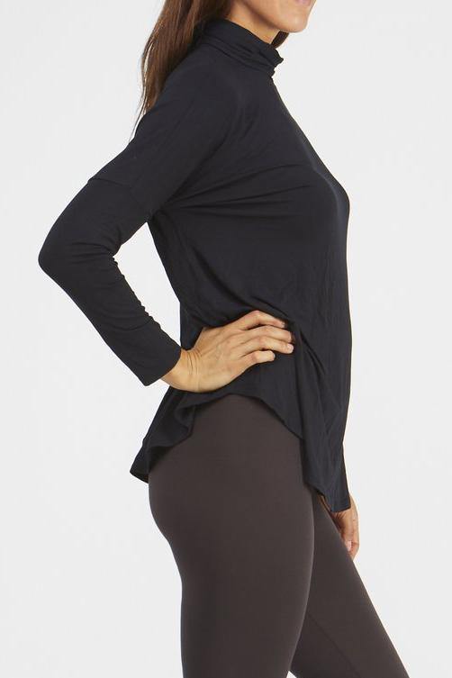 Tani Swing Turtle Neck Women's Tops - Stylish Casual & Office Wear for Everyday Comfort