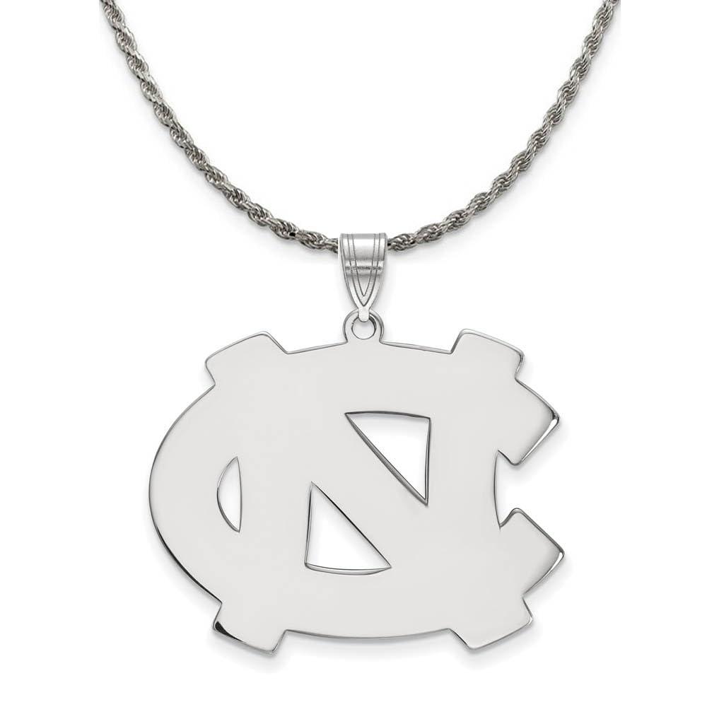 Sterling Silver NC Tar Heels Necklace - Perfect for Game Day