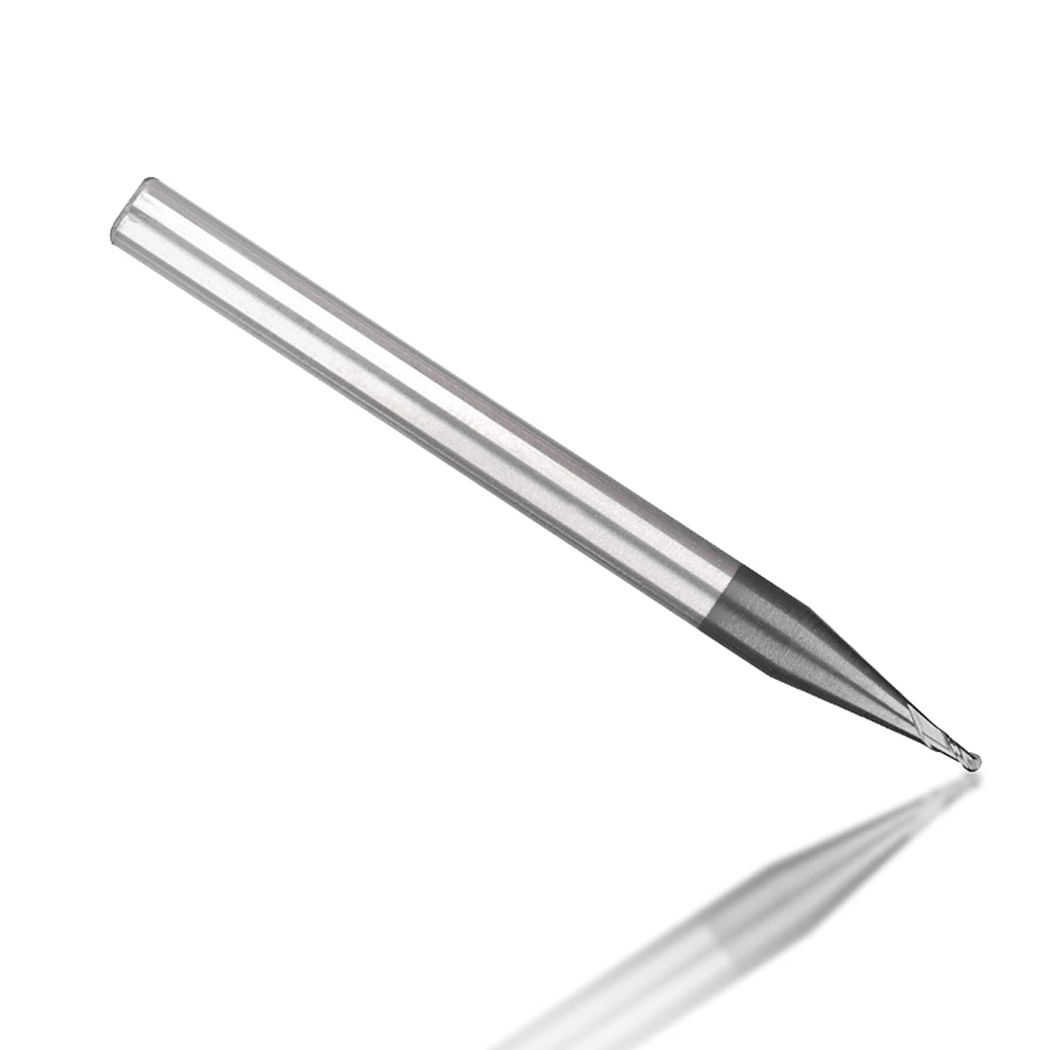 0.15mm 5-Piece Ball Nose End Mill Set - Carbide Micro Router Bits for CNC Milling, Mini Drill Cutter Tools | Perfect for Precision Woodworking, Metal Engraving & DIY Projects