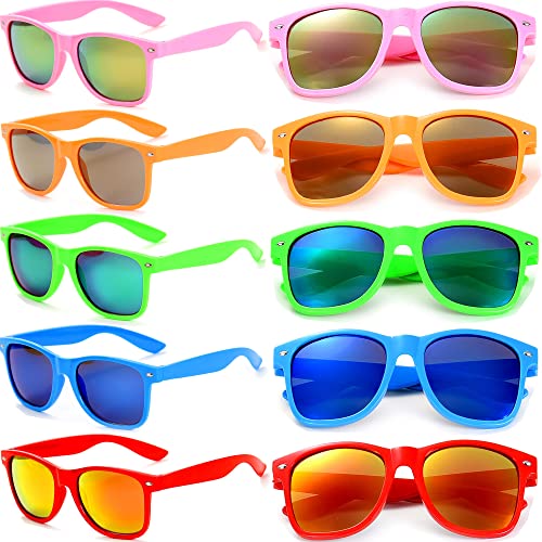 Neon Frame+mix Mirror Lens 10 Pack