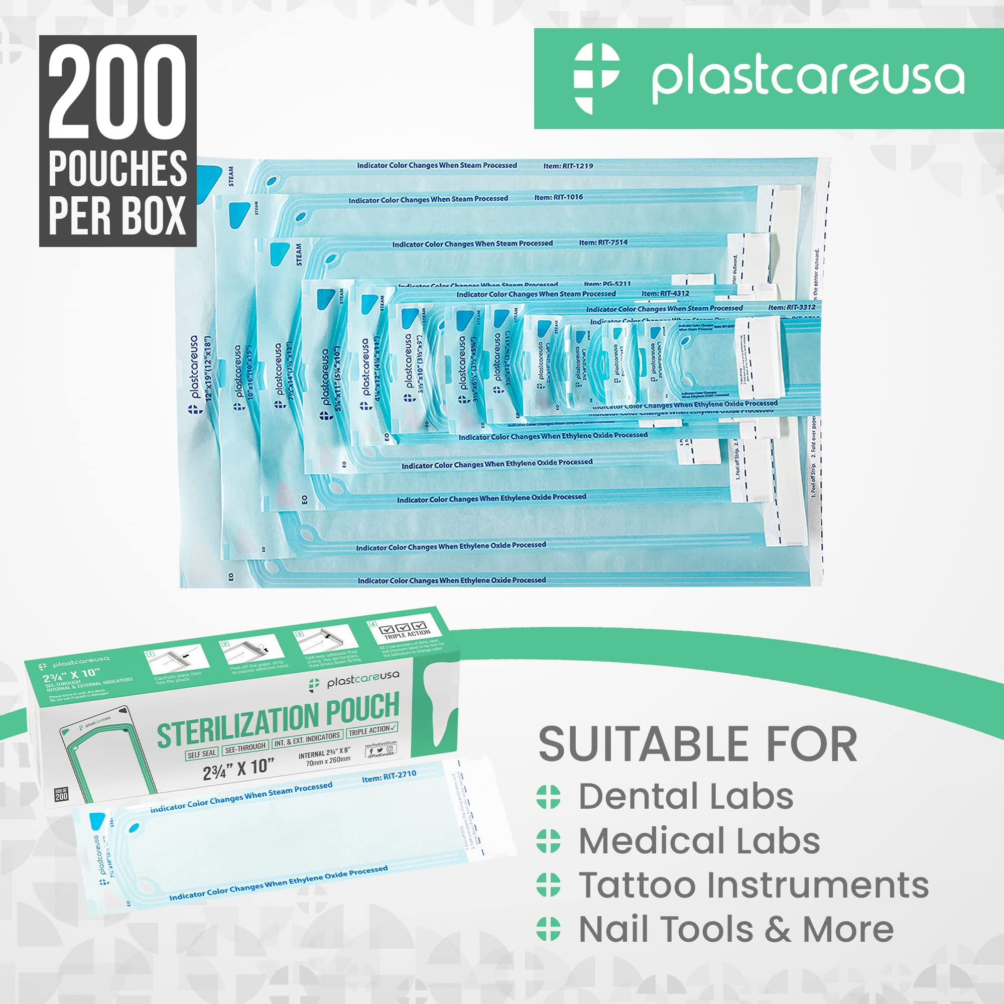 200 Pack 2.75