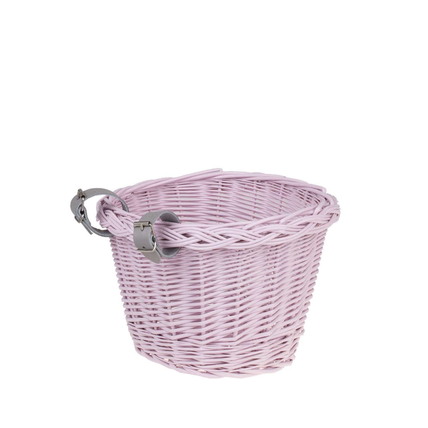 Natural Woven Wicker Bike Basket - Large Front Handlebar Basket for Bicycle | Handmade Rattan Cycling Accessory | Perfect for Picnics, Groceries & Beach Cruisers