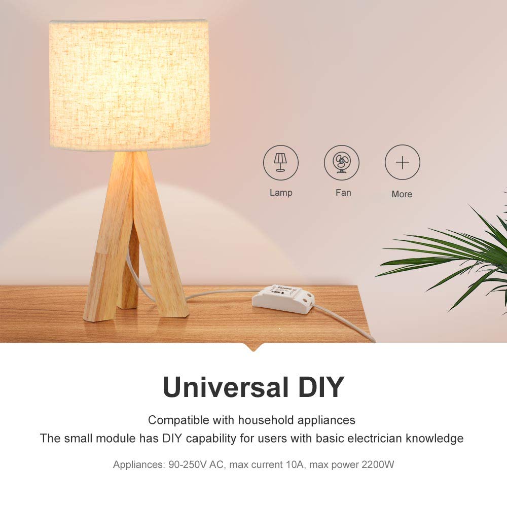 Sonoff Basic WiFi Smart Switch - Wireless Remote Control for Home Automation | Perfect for Smart Lights, Appliances & IoT Devices