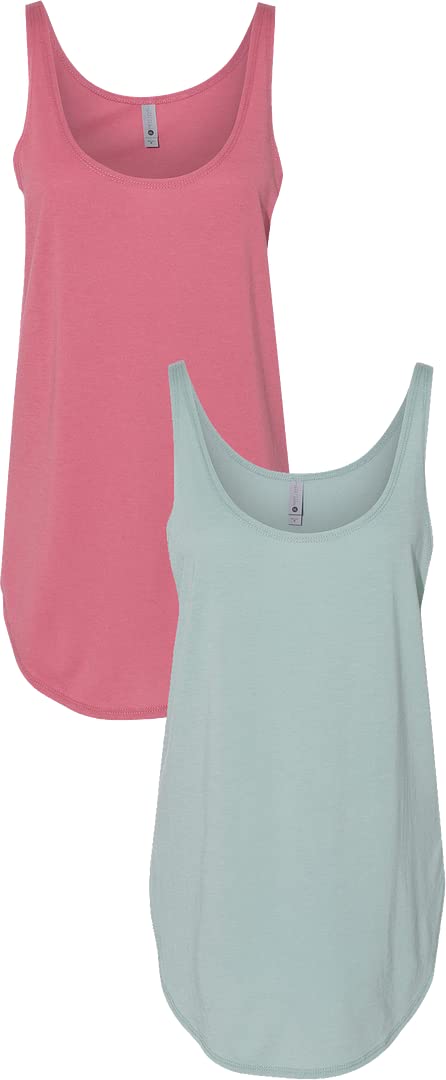 Next Level Apparel Women's Festival Tank Top - 5033 | Soft & Comfortable Sleeveless Shirt for Summer, Concerts & Outdoor Activities