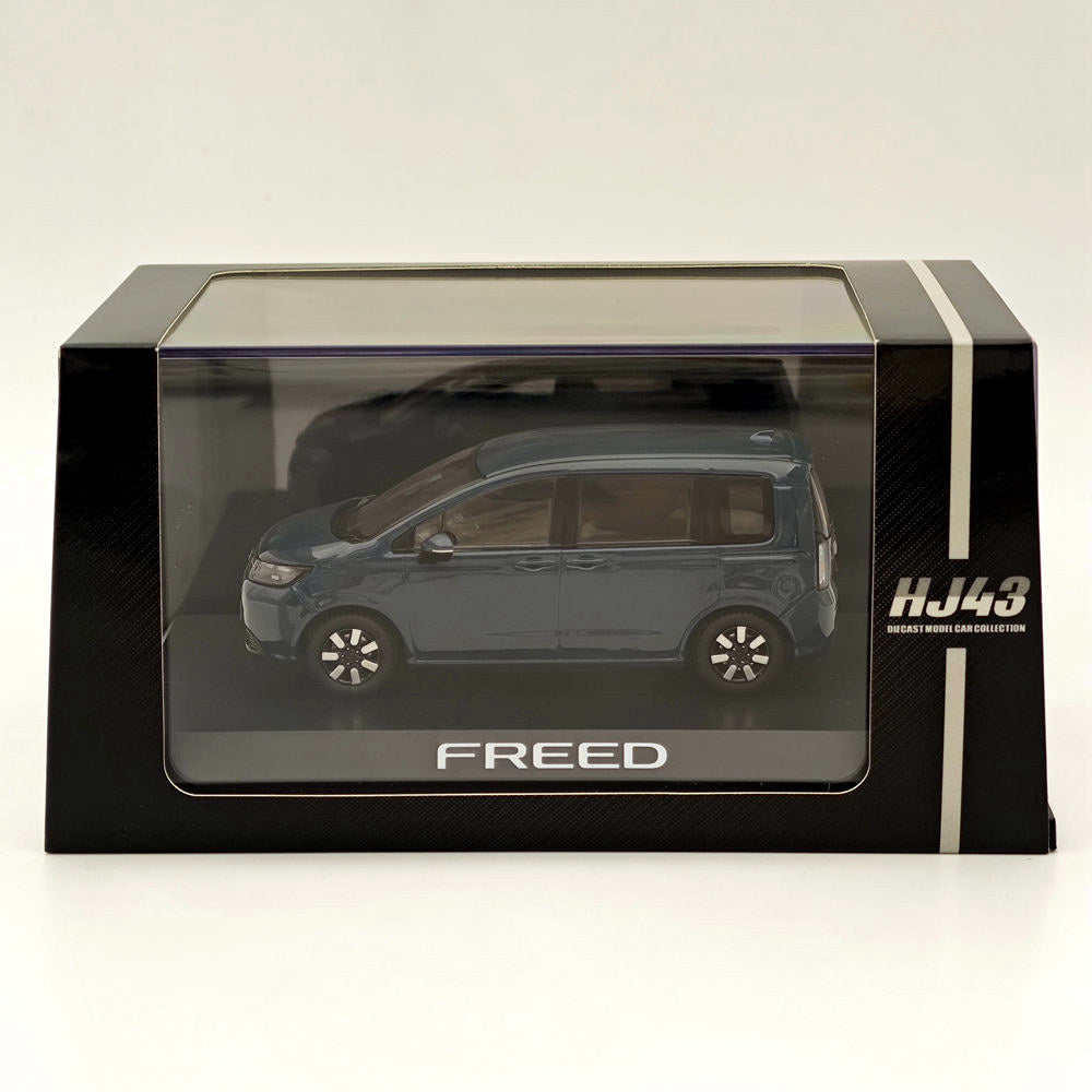 1/43 Scale Honda FREED Seabed Blue Pearl Diecast Model Car - Hobby Japan HJ431009SB - Collectible Miniature Vehicle for Display & Gifts