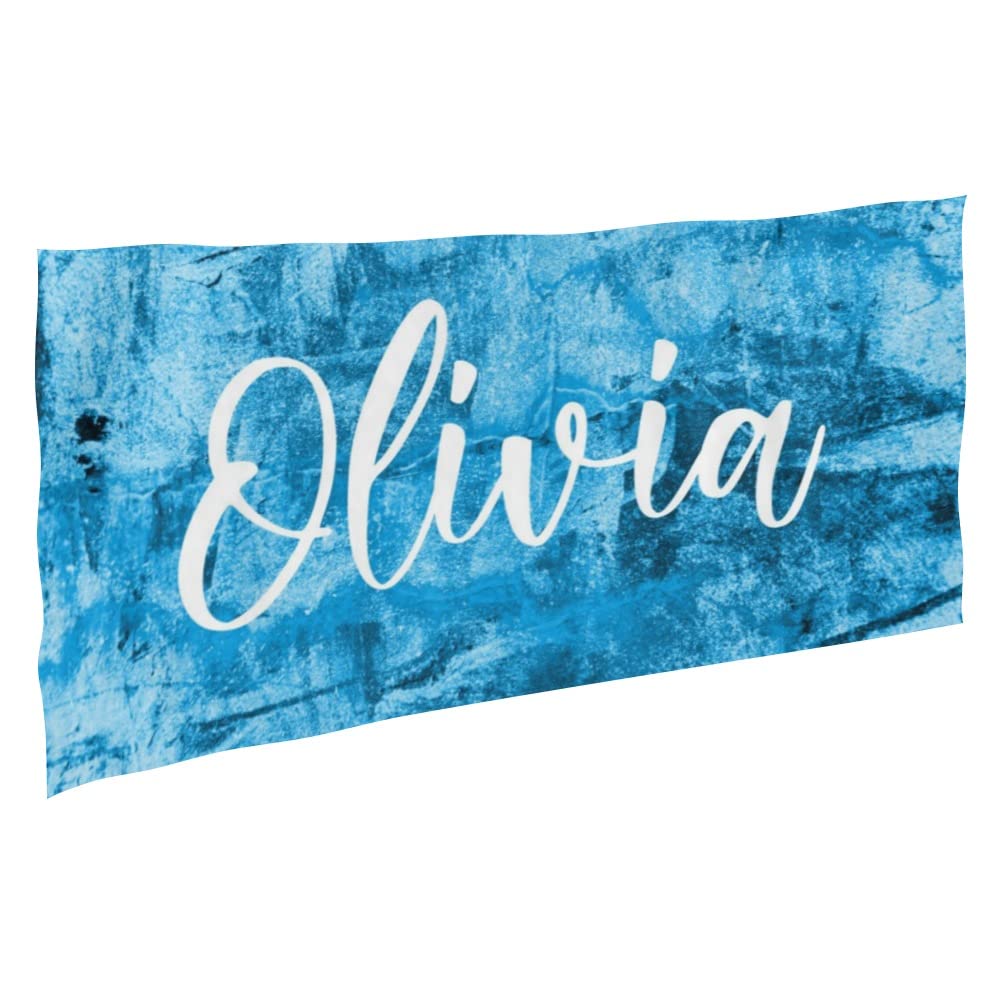 Extra Large 60x30 Tie Dye Beach Towel - Oversized Personalized Travel & Pool Towel for Women, Men, Mom, Dad - Perfect Gift for Best Friend, Boyfriend, Girlfriend - Great for Beach Trips, Poolside Lounging & Summer Vacations