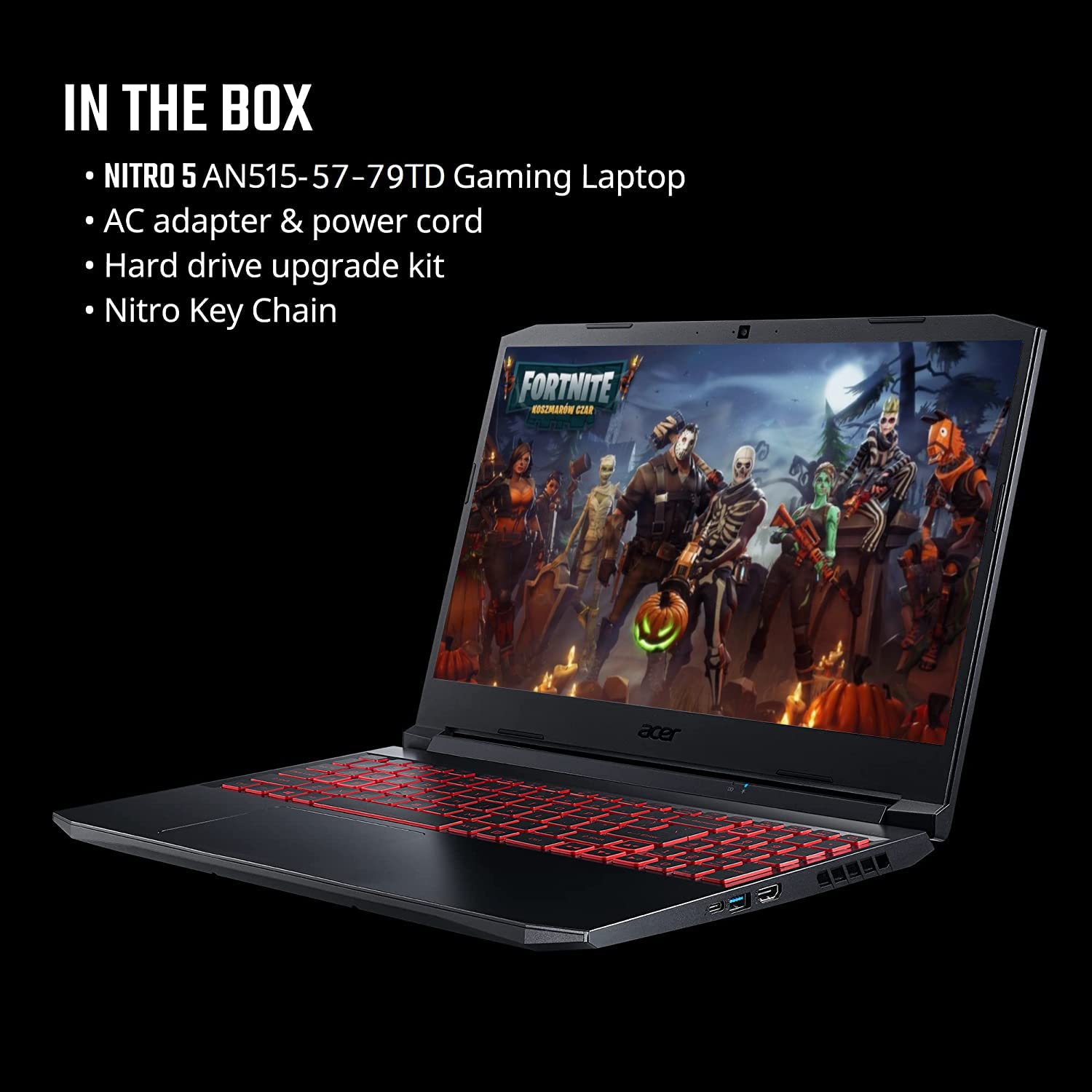 Acer Nitro 5 Gaming Laptop - 15.6