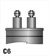 47uF Heavy Duty AC Film Capacitor 1350VAC/2250VDC - 100x176mm with M6x12 Terminals & Bushing - Ideal for Industrial Motor Drives, Power Supplies & HVAC Systems