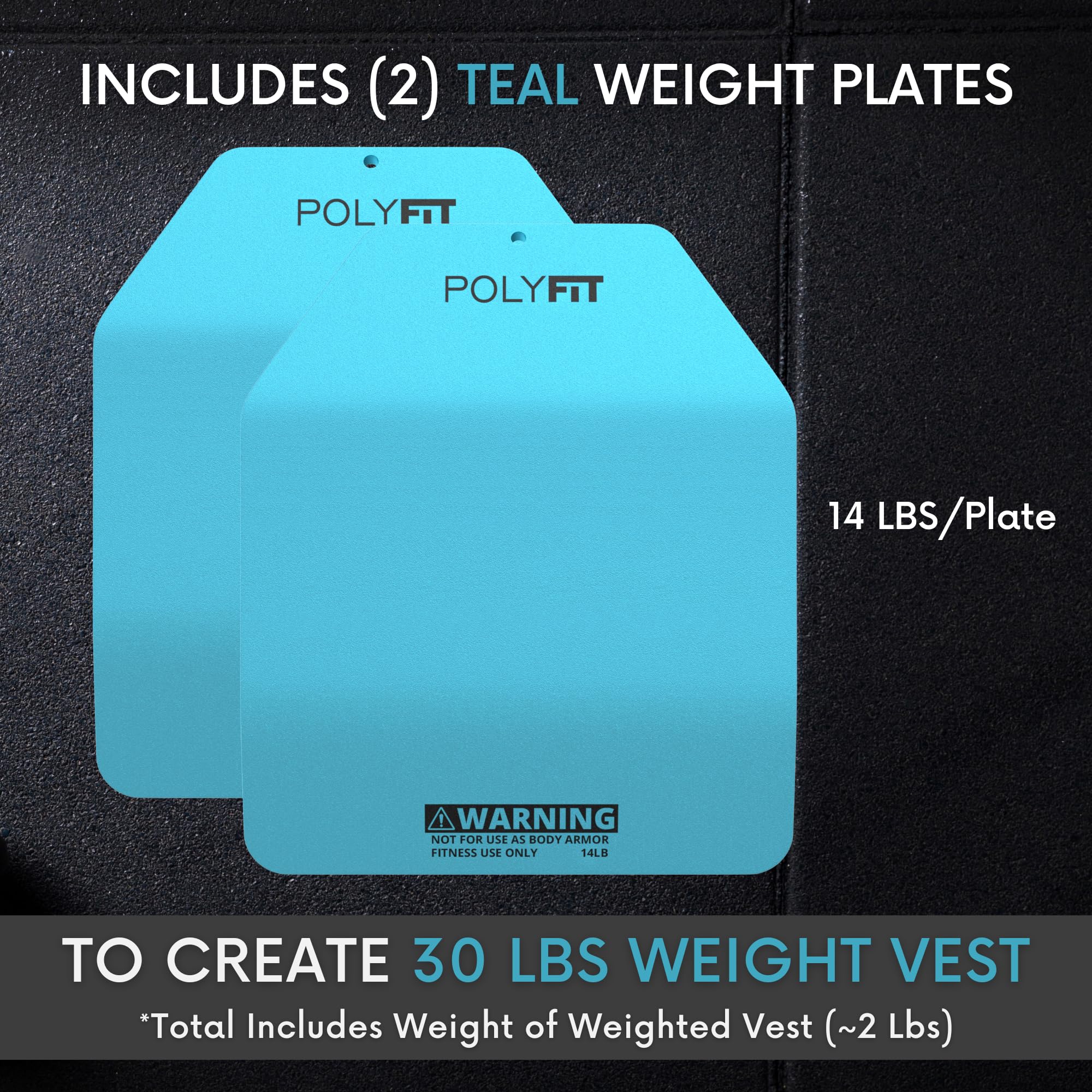 Curved Weight Plates for Weighted Vest - Ergonomic Contoured Design for Maximum Comfort - Durable Steel Construction - 6lb, 9lb, 14lb Pairs - Perfect for CrossFit, Home Workouts & Strength Training