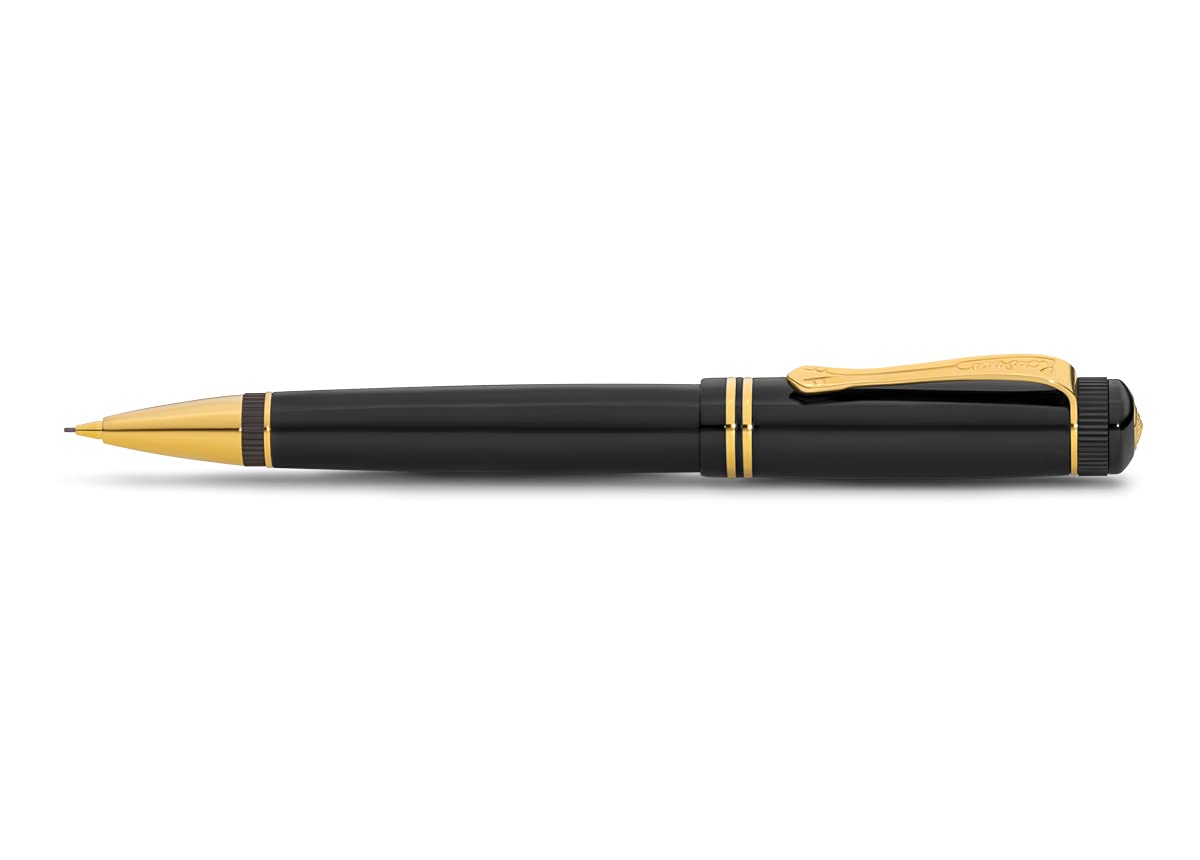 Kaweco DIA2 Nostalgic Twist Mechanical Pencil - 0.7mm Gold Luxury Writing Instrument with Tin Box | Premium Office & School Supplies | Perfect for Note Taking, Sketching & Gift Giving (14cm)