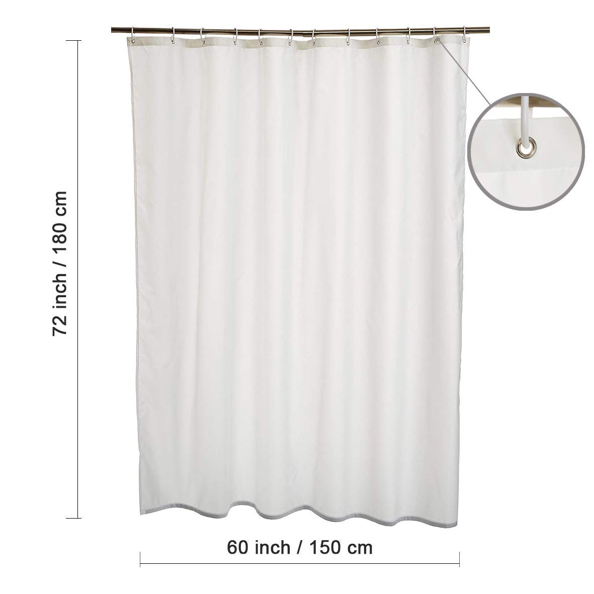 Cute Puppy Poodle Shower Curtain with Hooks - Waterproof Polyester Bathroom Curtain 60x72 Inches - Durable & Stylish for Bathroom Decor, Kids' Room, Pet Lover Gifts