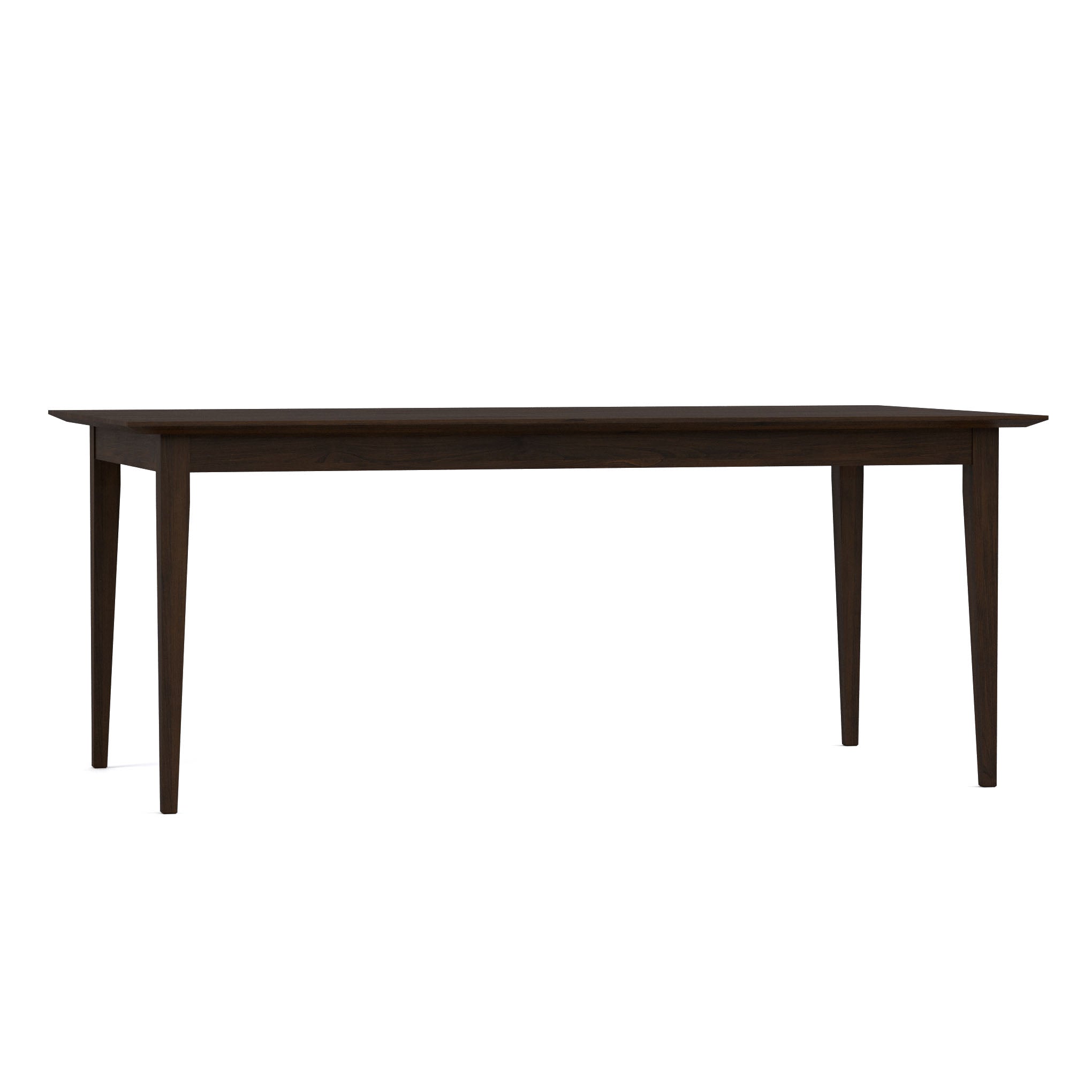 74 Inch Gable Road Dining Table - Modern Farmhouse Style Solid Wood Kitchen Table for Dining Room, Kitchen, and Entertaining Areas