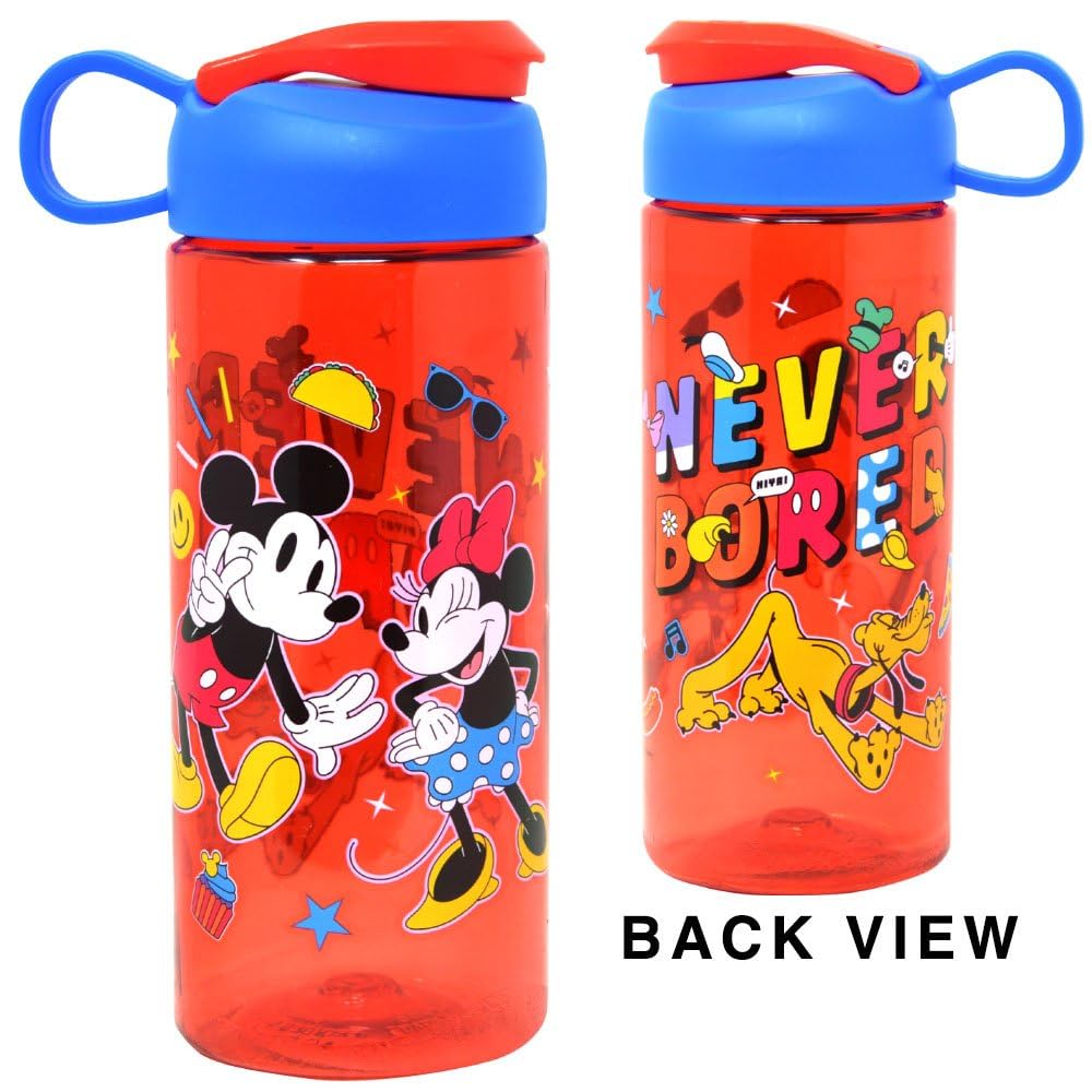 Disney Mickey Mouse Lunch Box and Water Bottle Set - 30oz Insulated Water Bottle with Lunch Bag and Stickers for School, Work, Picnics & Outdoor Activities | Mickey Mouse School Supplies Bundle